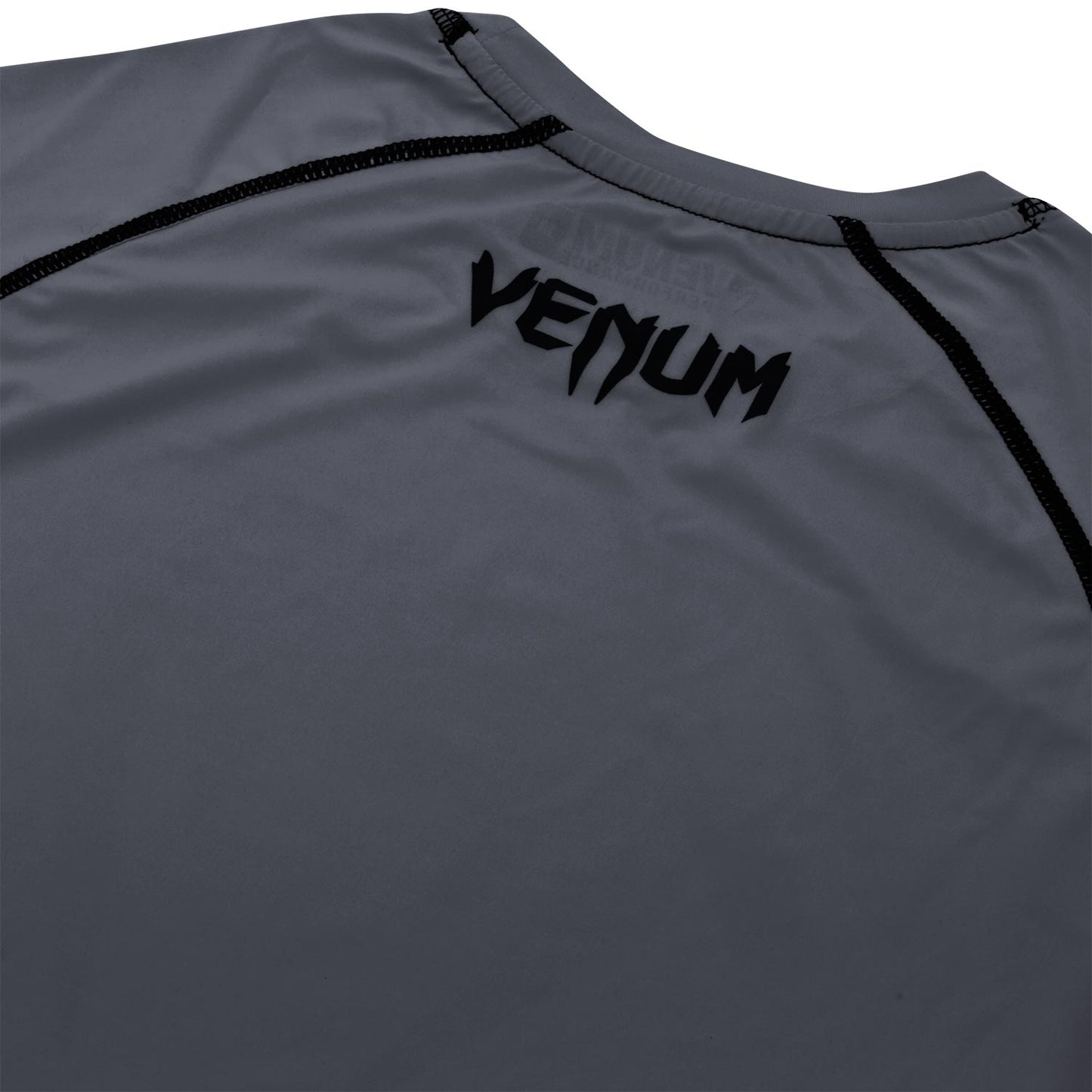 Venum Contender 3.0 Compression T-shirt - Long Sleeves - Heather Grey/Black - product-type_T-Shirts de Compression