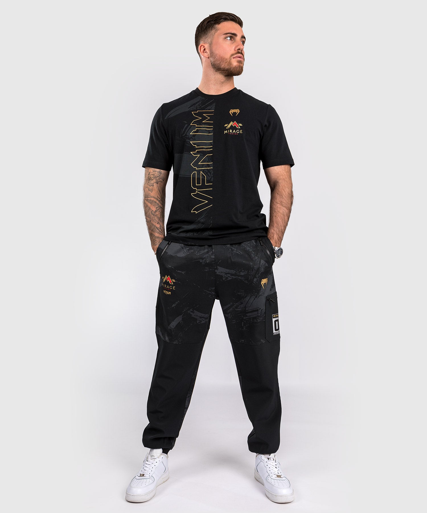 Pantalon de Jogging Venum x Mirage - Noir/Or - product-type_Pantalons de jogging