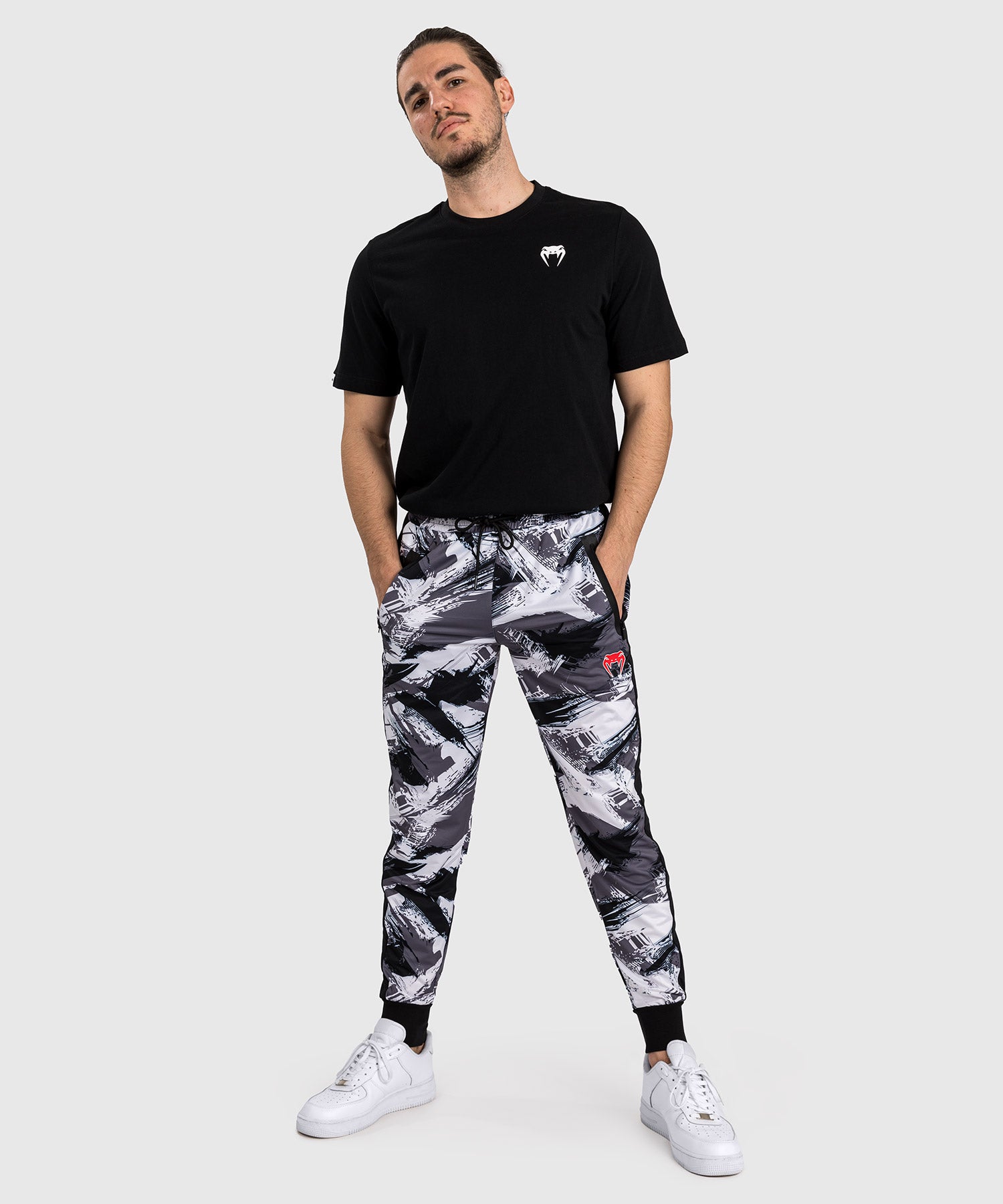 Pantalon de Jogging Venum Electron 3.0 - Rouge/Gris - product-type_Pantalons de jogging
