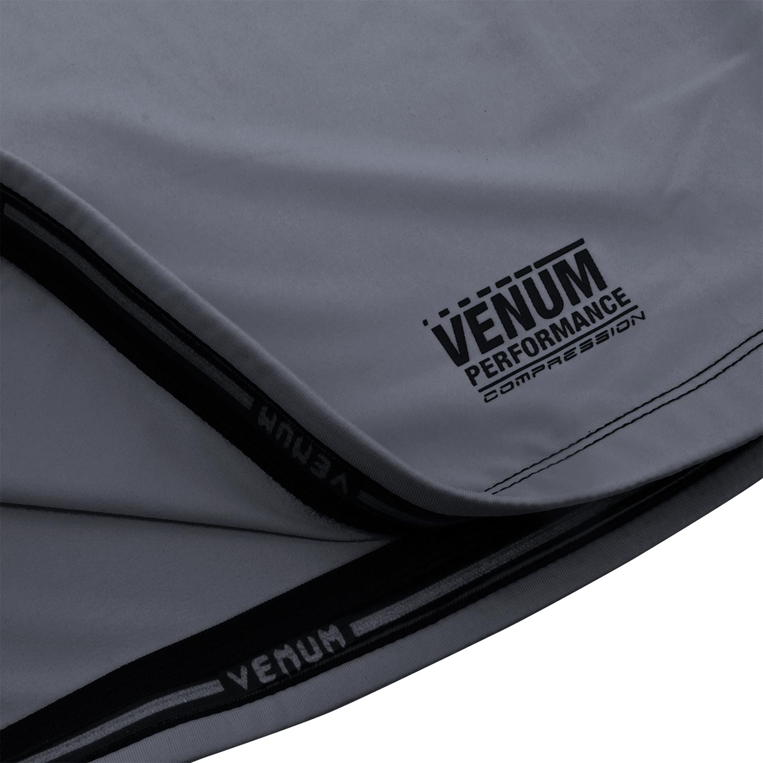Venum Contender 3.0 Compression T-shirt - Long Sleeves - Heather Grey/Black - product-type_T-Shirts de Compression