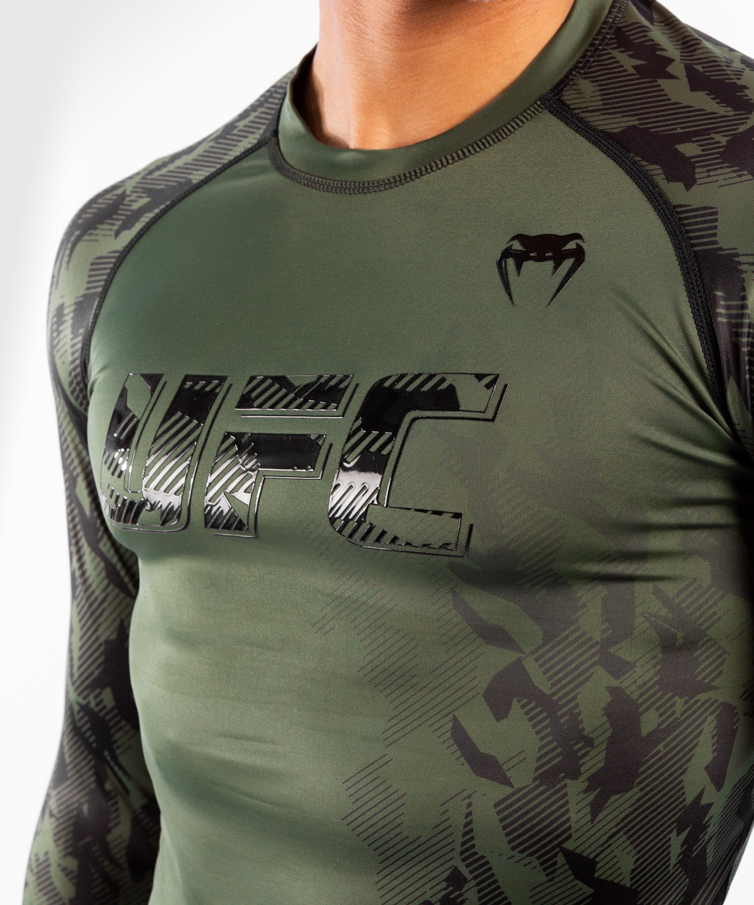 T-shirt de Compression Manches Longues Homme UFC Venum Authentic