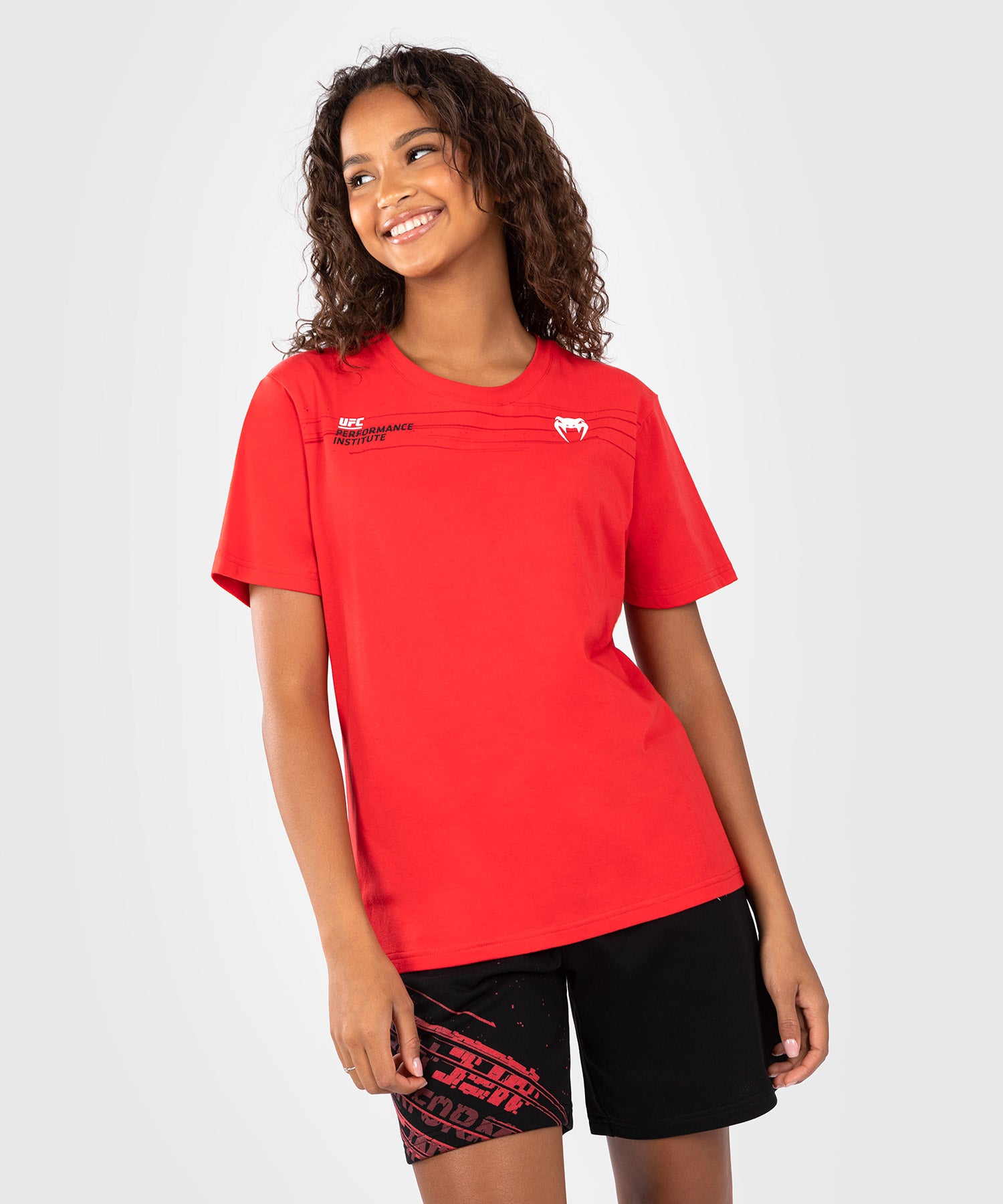 T-Shirt Femme UFC Venum Performance Institute 2.0 - Rouge - product-type_T-Shirts