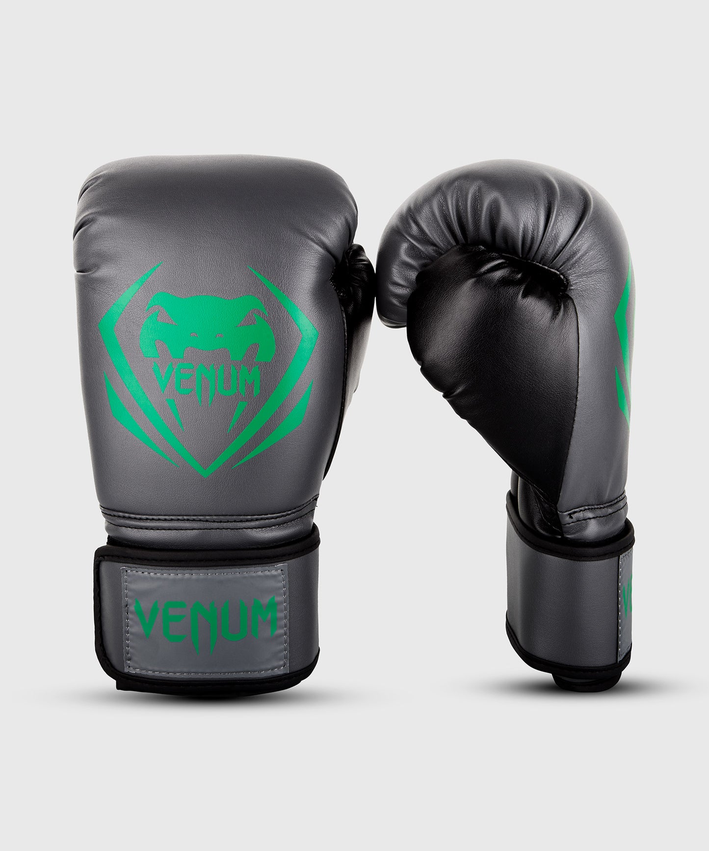 Gants de boxe Venum Contender - Gris/Vert-Noir - Gants de boxe