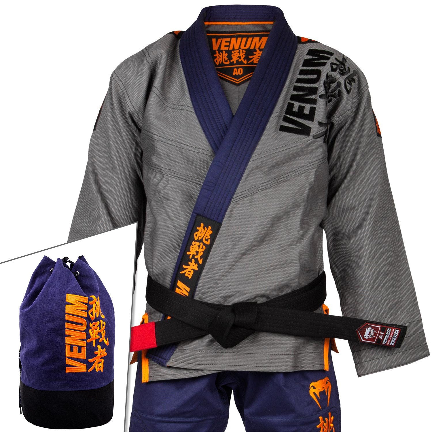 Kimono de JJB Venum Challenger 4.0 + Sac de transport - Bleu Marine - Kimonos de JJB