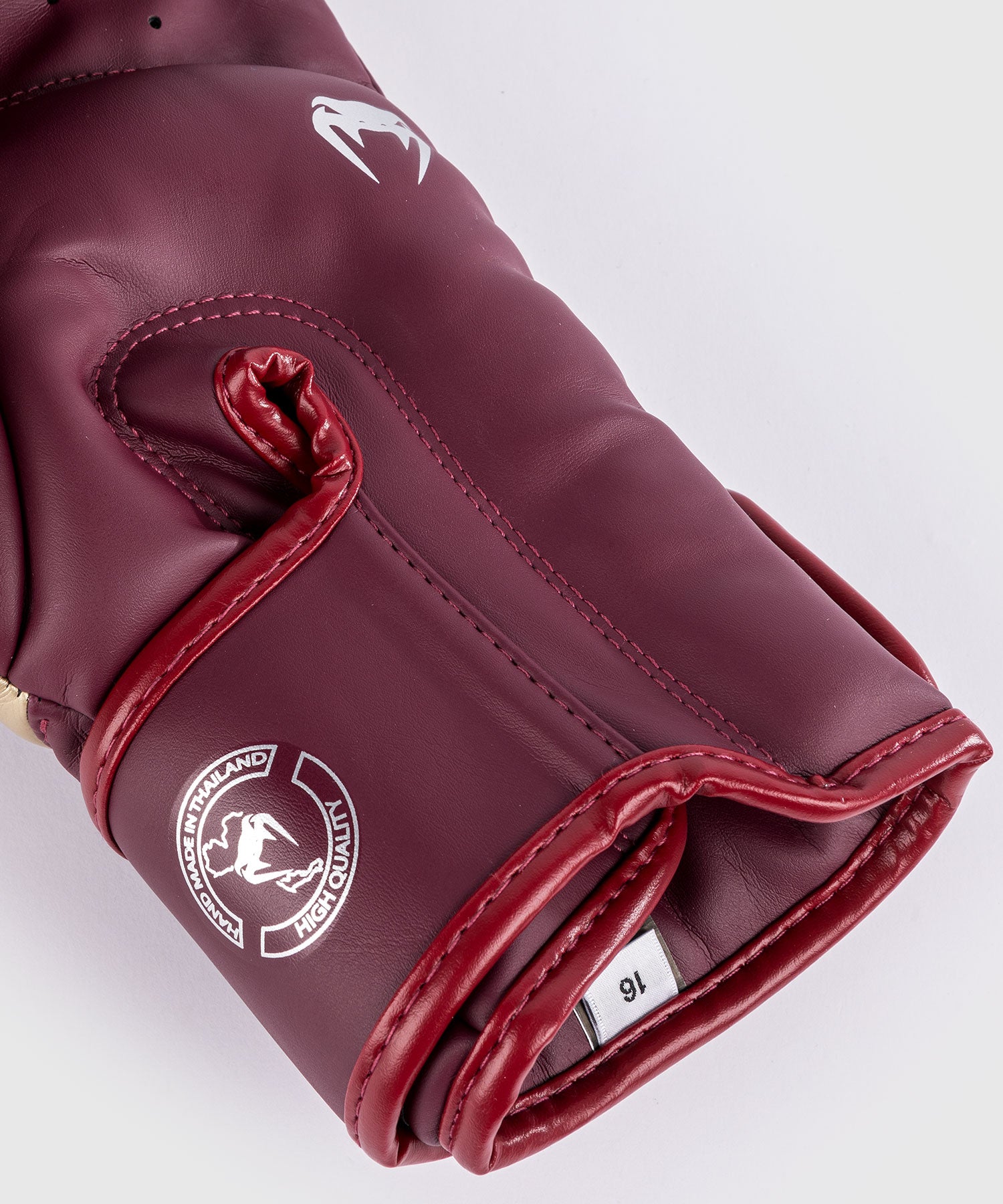 Gants de boxe Venum Elite - Rouge Bordeaux/Or