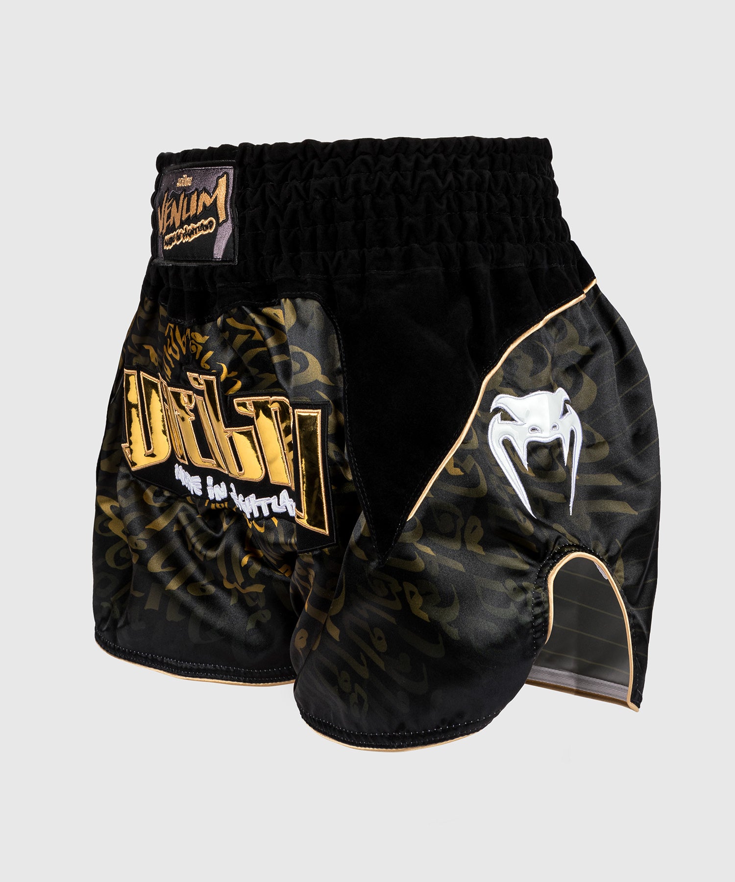 Short de Muay Thai Venum Attack - Noir/Or - product-type_Shorts de Muay Thai