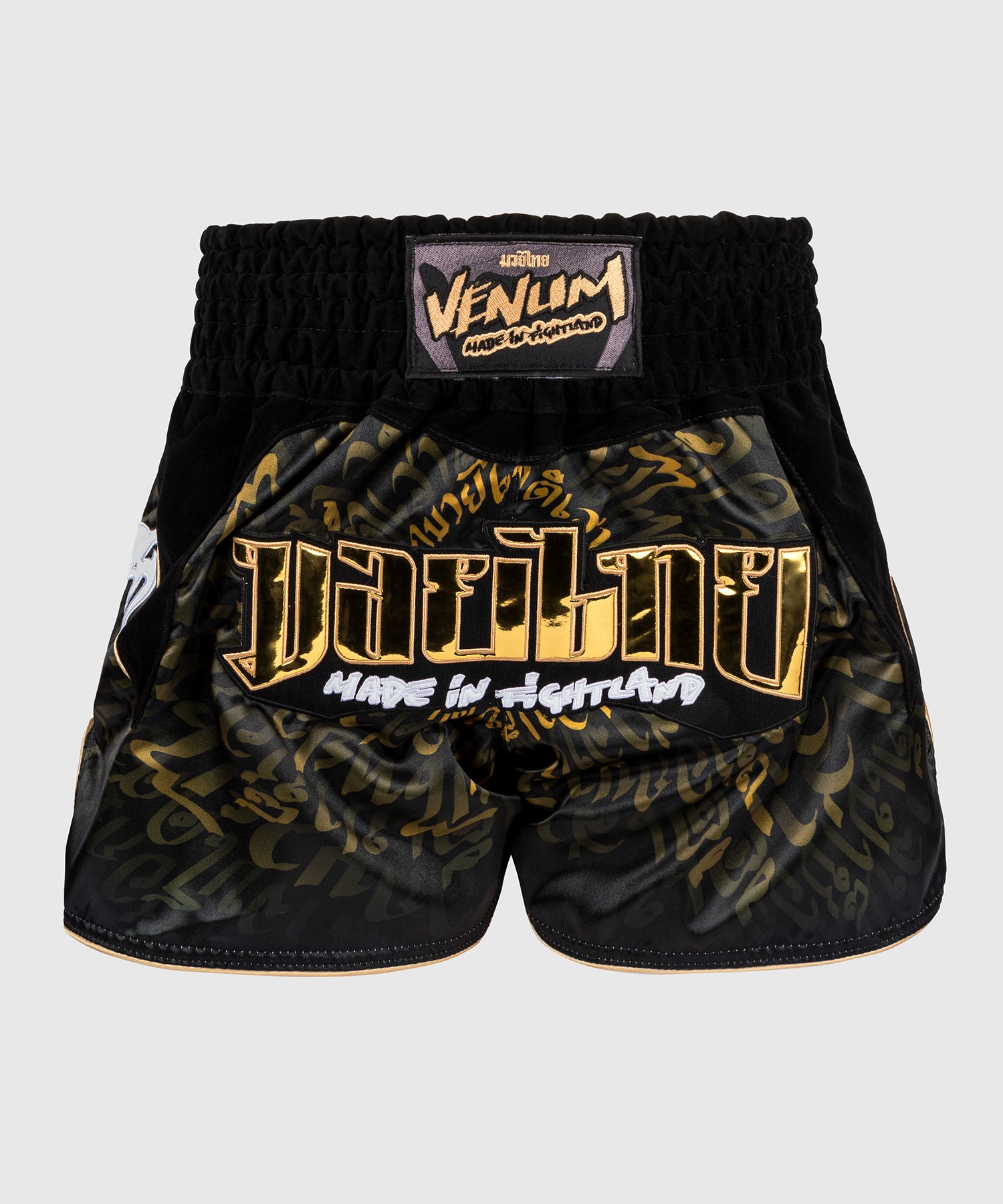 Short de Muay Thai Venum Attack - Noir/Or - product-type_Shorts de Muay Thai