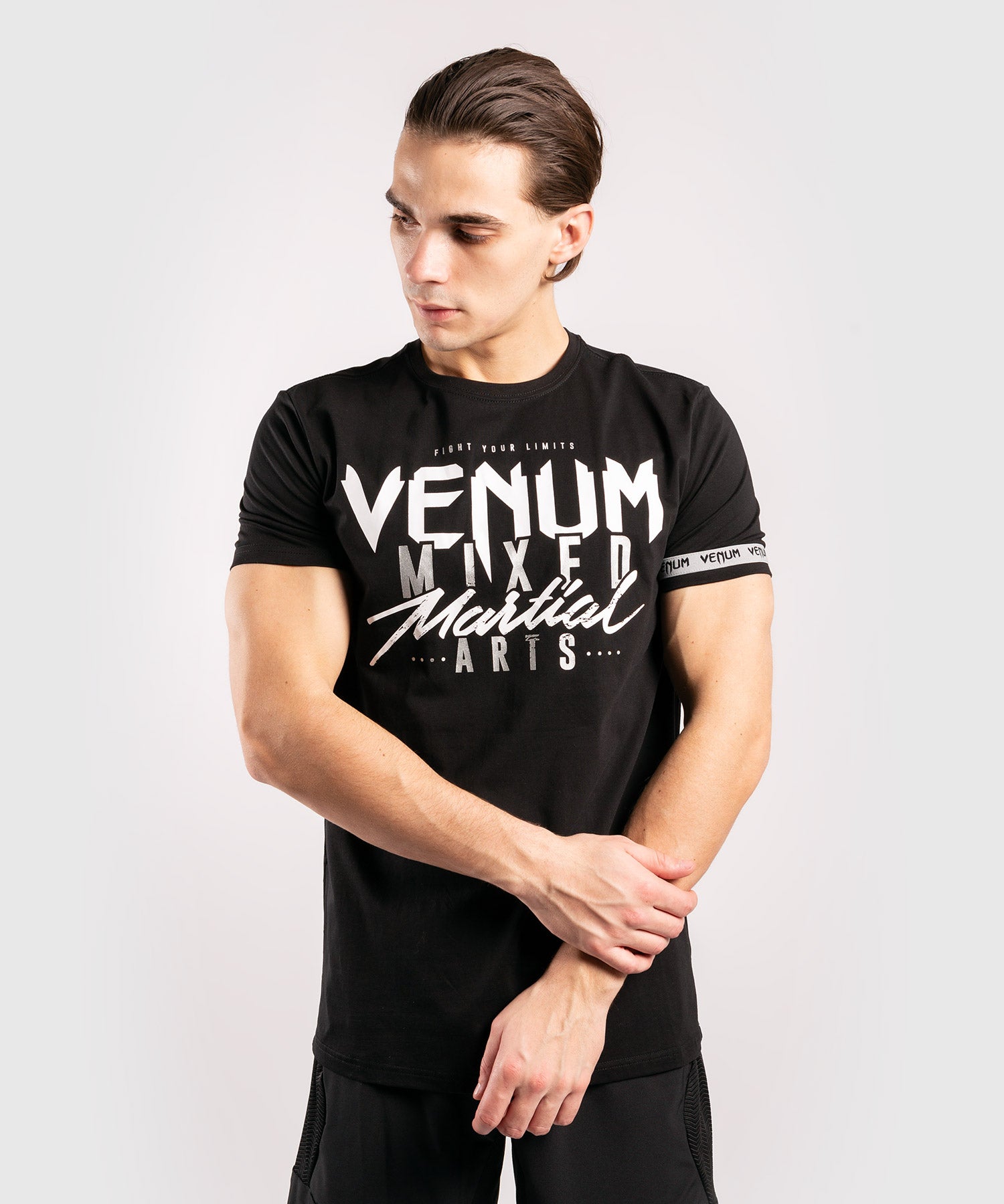 T-shirt Venum MMA Classic 20 - Noir/Argent - T-shirts