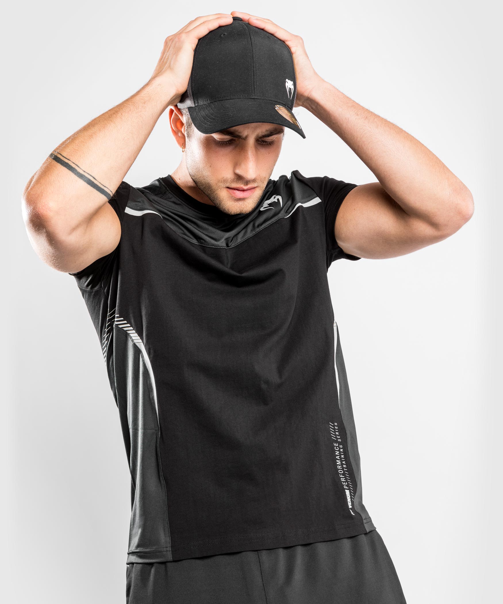T-shirt Venum Tempest 2.0 – Noir/Gris - T-shirts