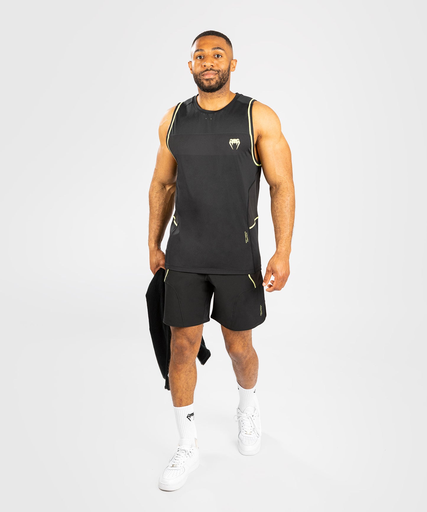 Débardeur Dry-Tech pour hommes Venum Fusion 2.0 - Noir/Jaune - product-type_Débardeurs Dry Tech