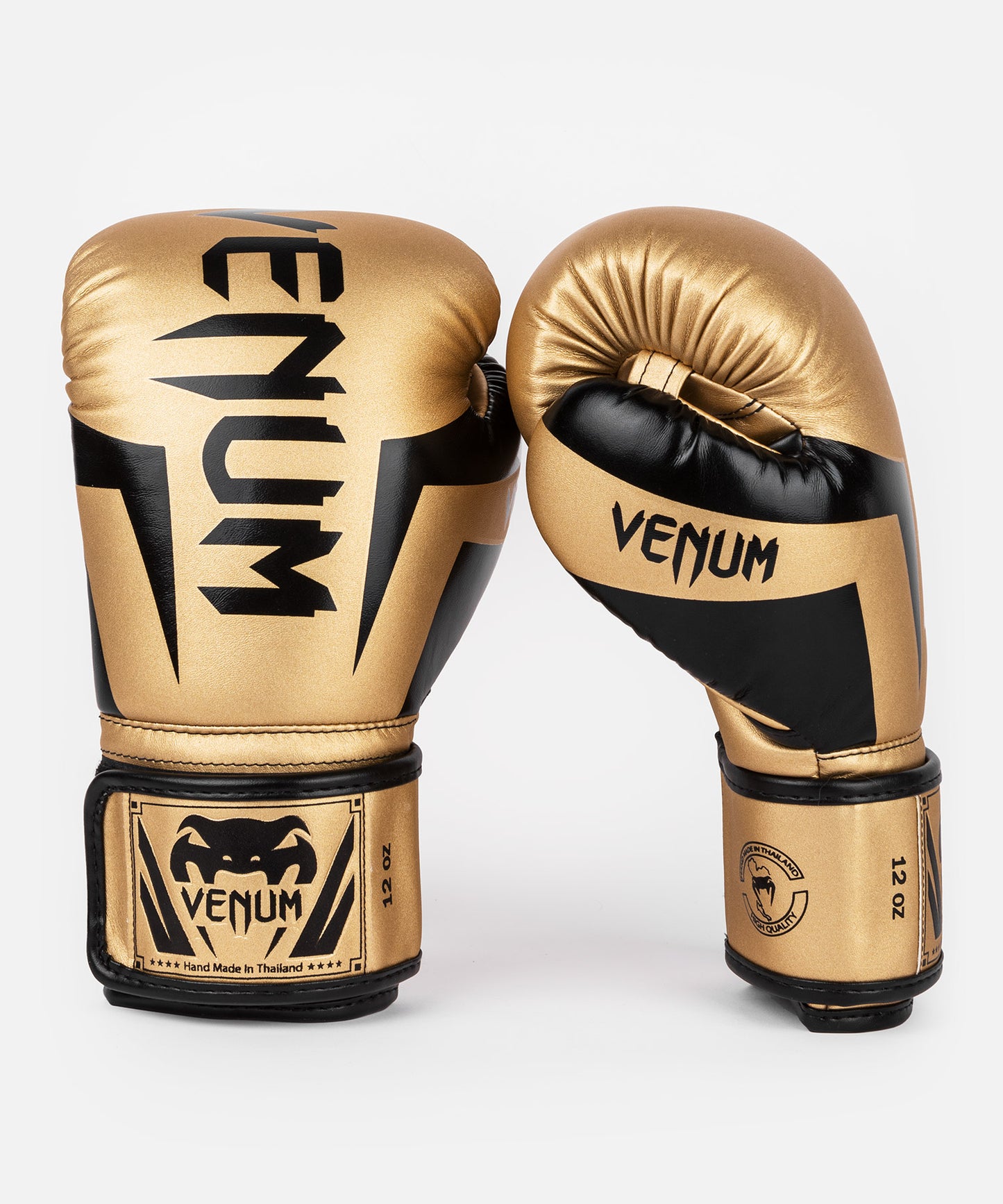 Gants de boxe Venum Lightning - Or/Noir - The Fight Club
