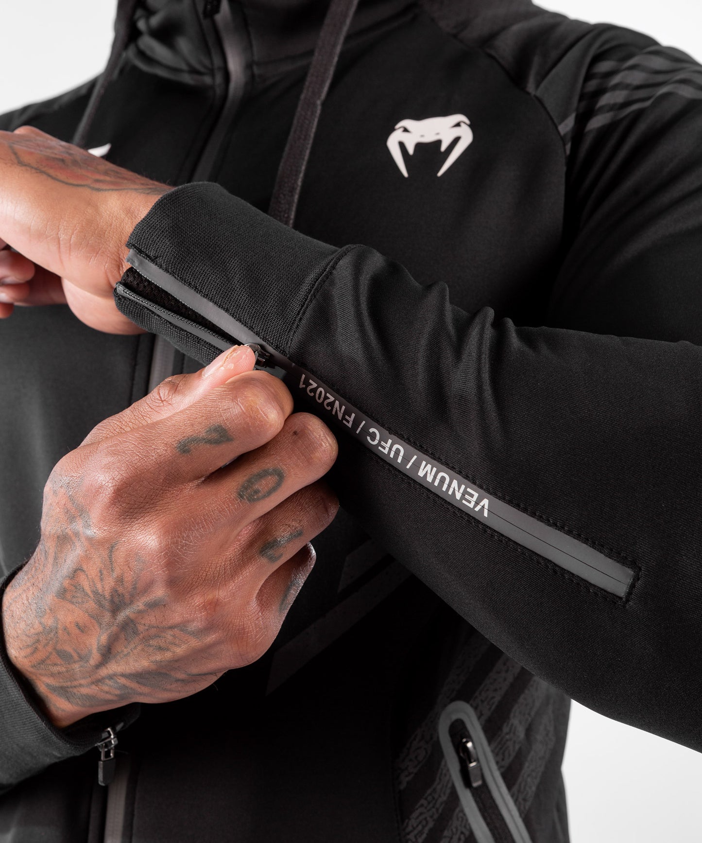 Sweatshirt à Capuche Fighters Homme UFC Venum Authentic Fight Night - Noir - Sweatshirts