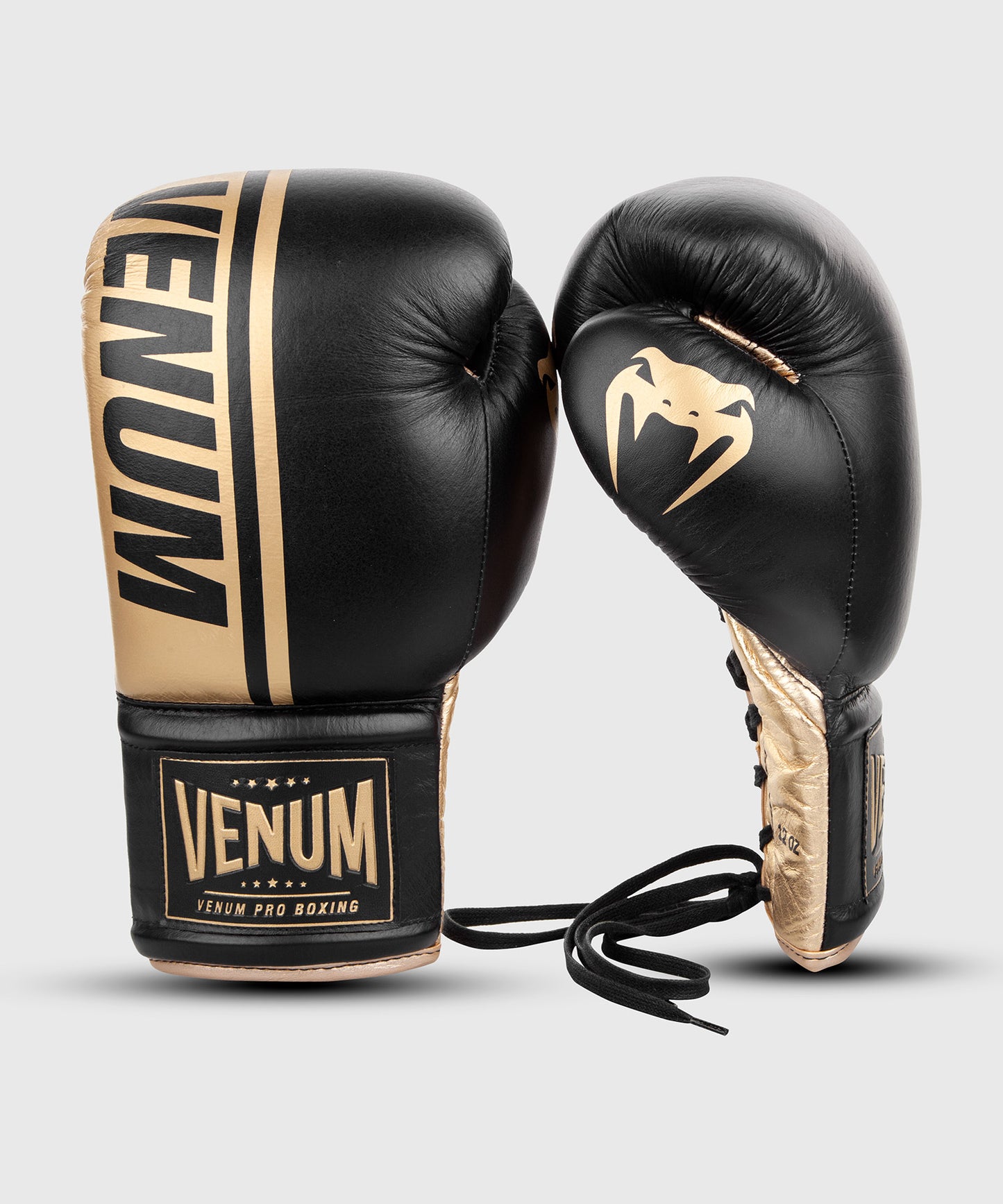 Gants de boxe pro Venum Shield - Avec Lacets - Gants de boxe Pro