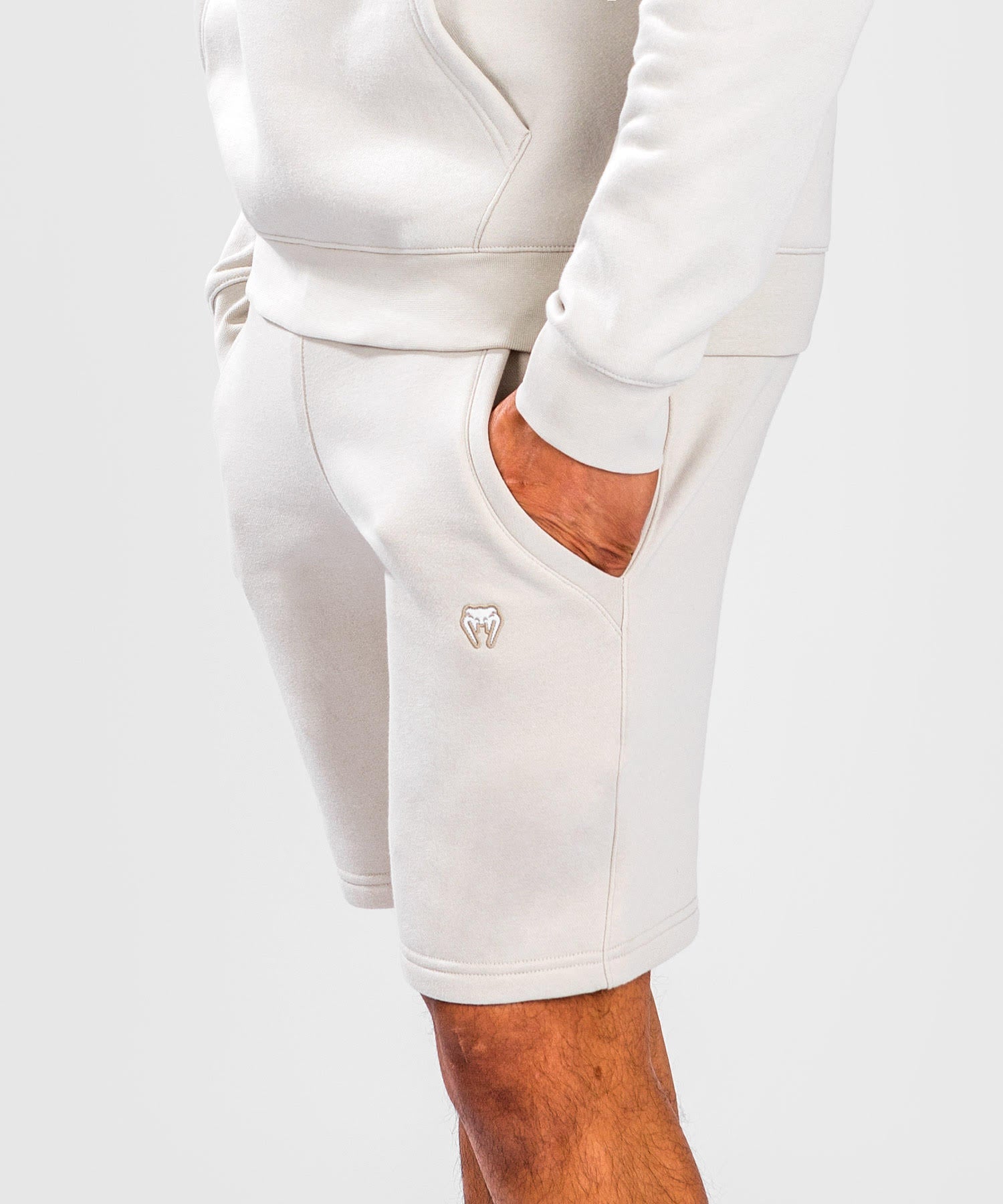 Short en coton Venum Silent Power - Beige - product-type_Shorts en Coton