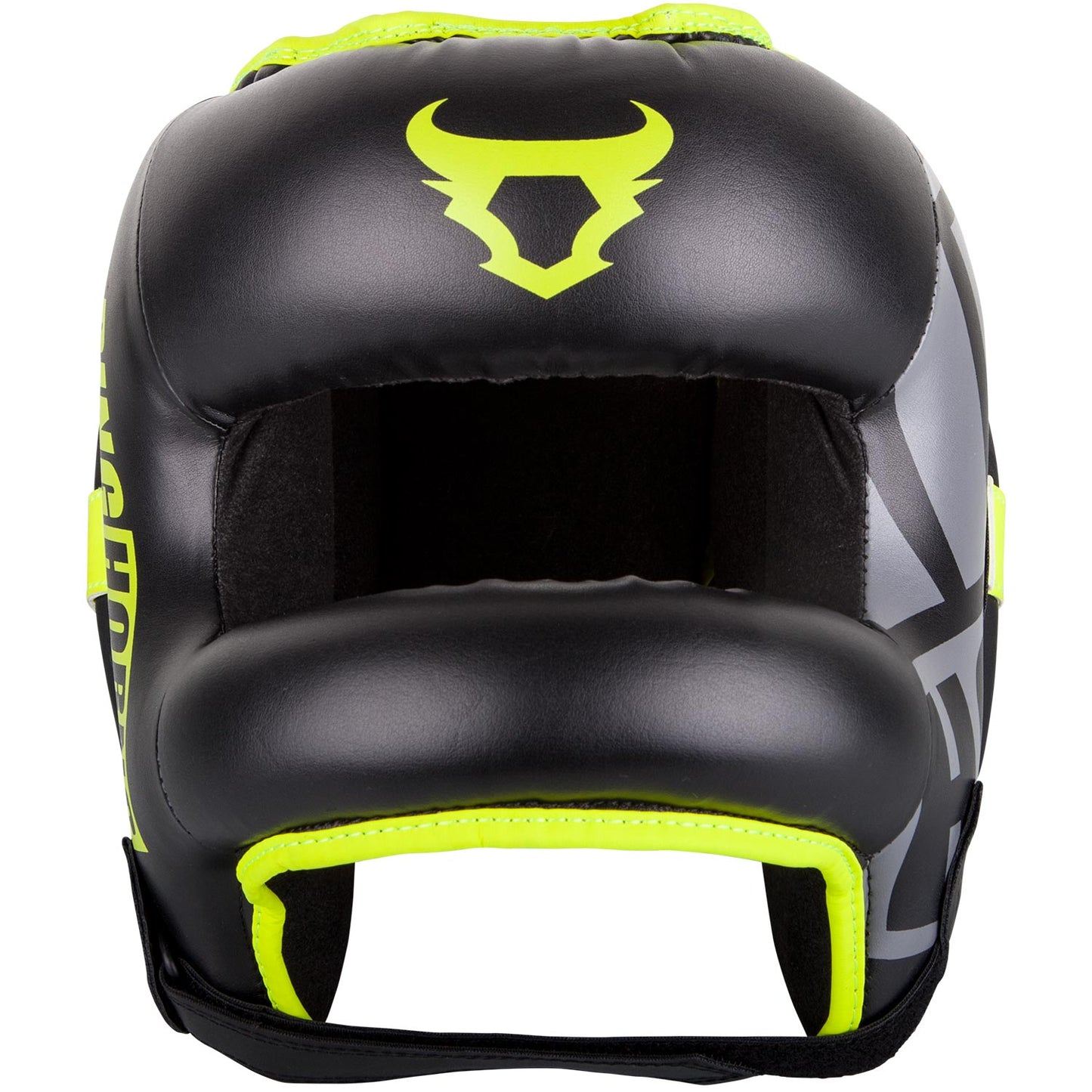 Casque de boxe Ringhorns Nitro - Noir/Jaune Fluo - Casques