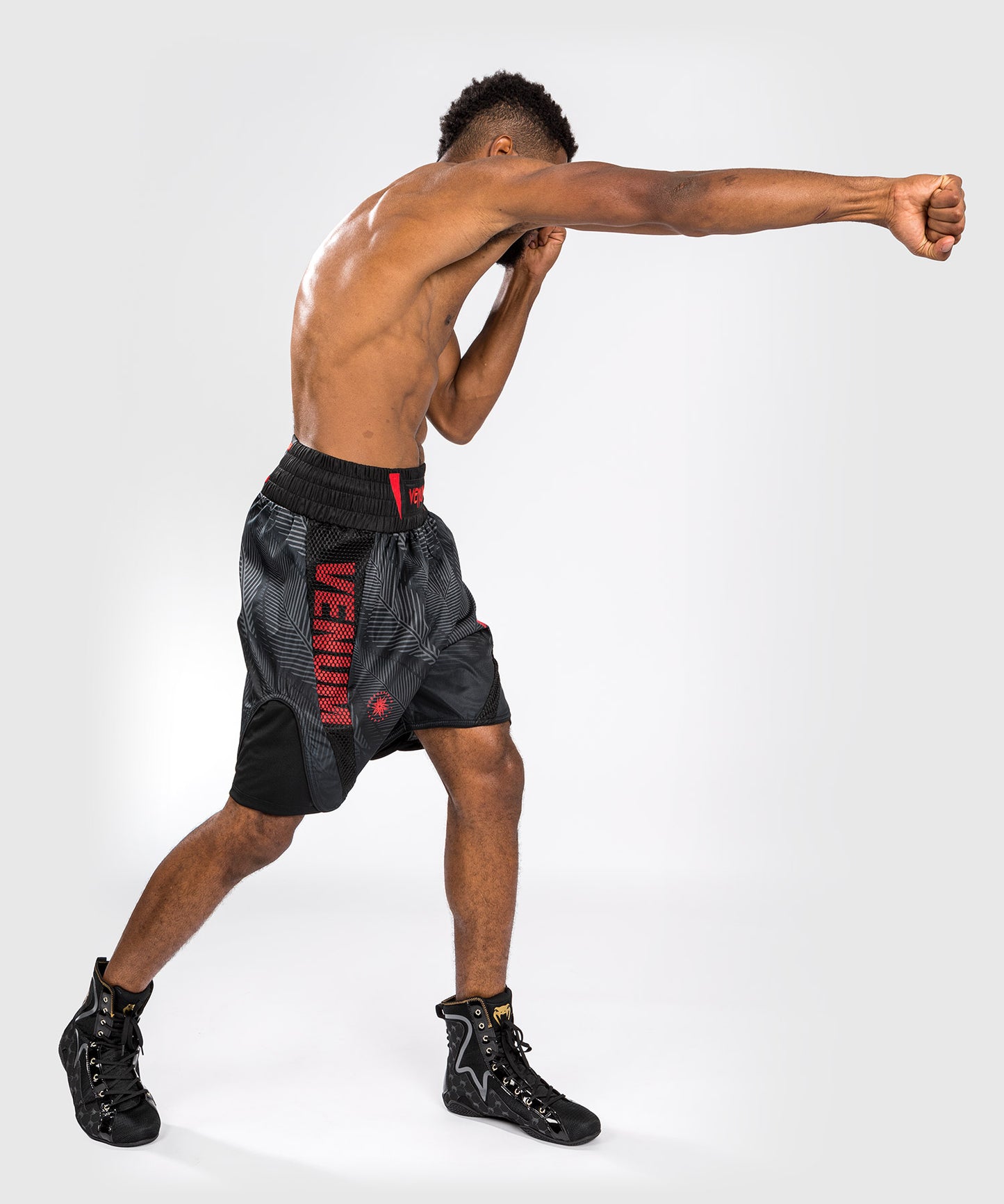 Short de Boxe Venum Phantom - Noir/Rouge - product-type_Shorts de boxe