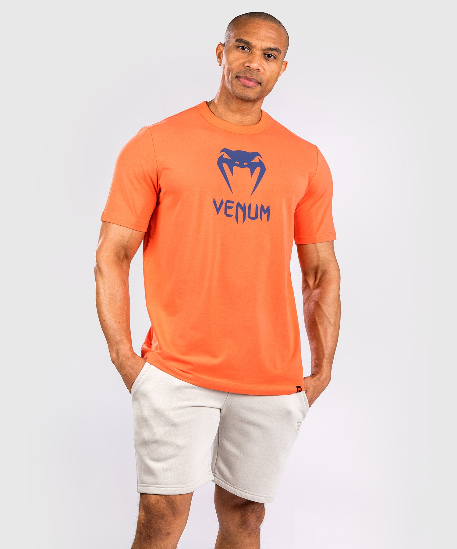 T-Shirt Venum Classic - Orange/Bleu marine - product-type_T-Shirts