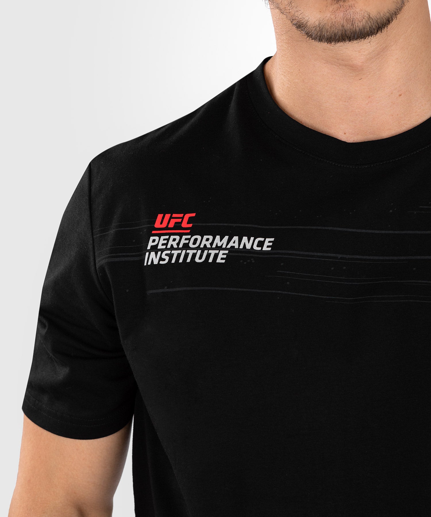 T-Shirt Homme UFC Venum Performance Institute 2.0 - Noir/Rouge - product-type_T-Shirts