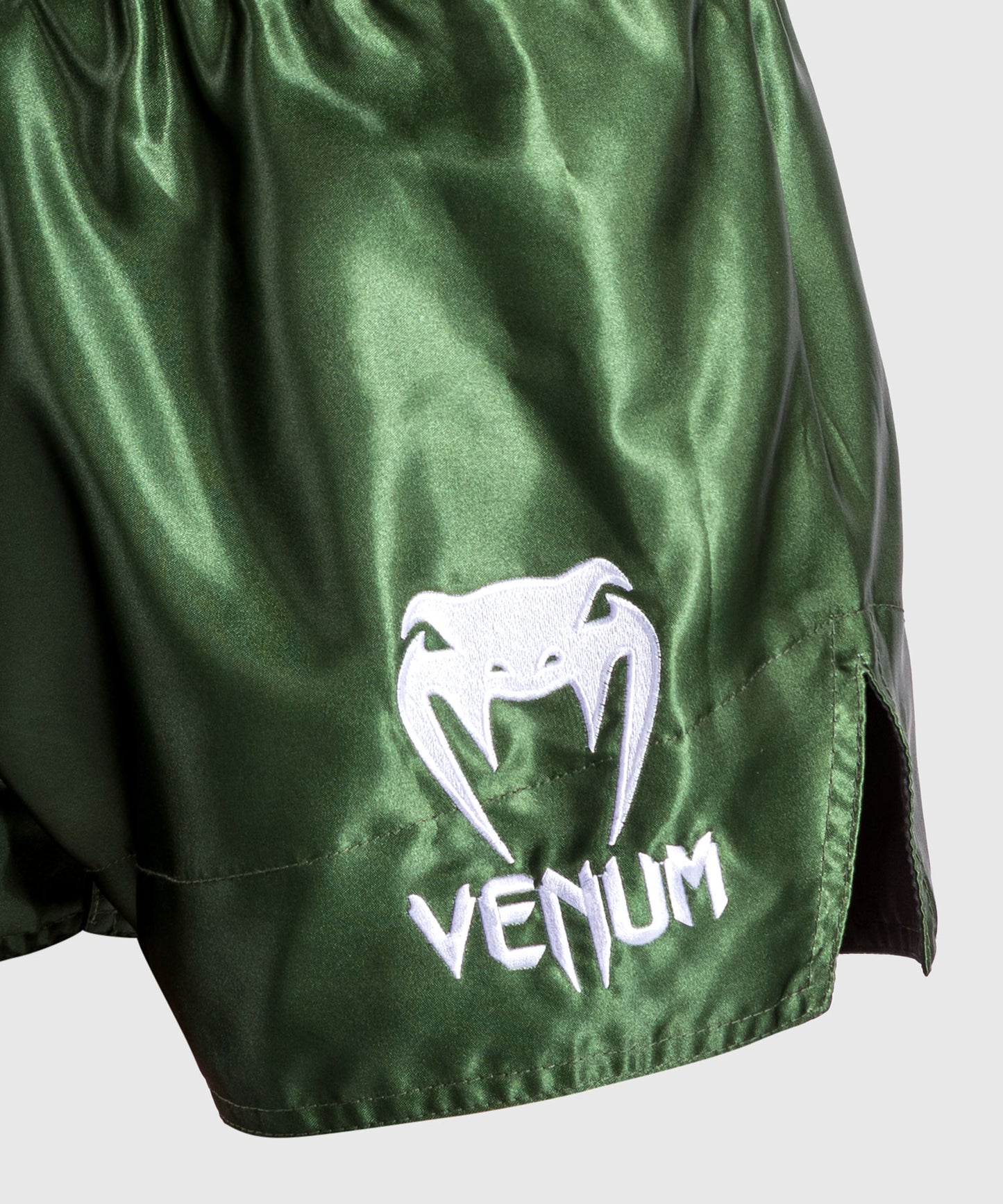 Venum Classic Short Muay Thaï Kaki/Blanc - product-type_Shorts de Muay Thai