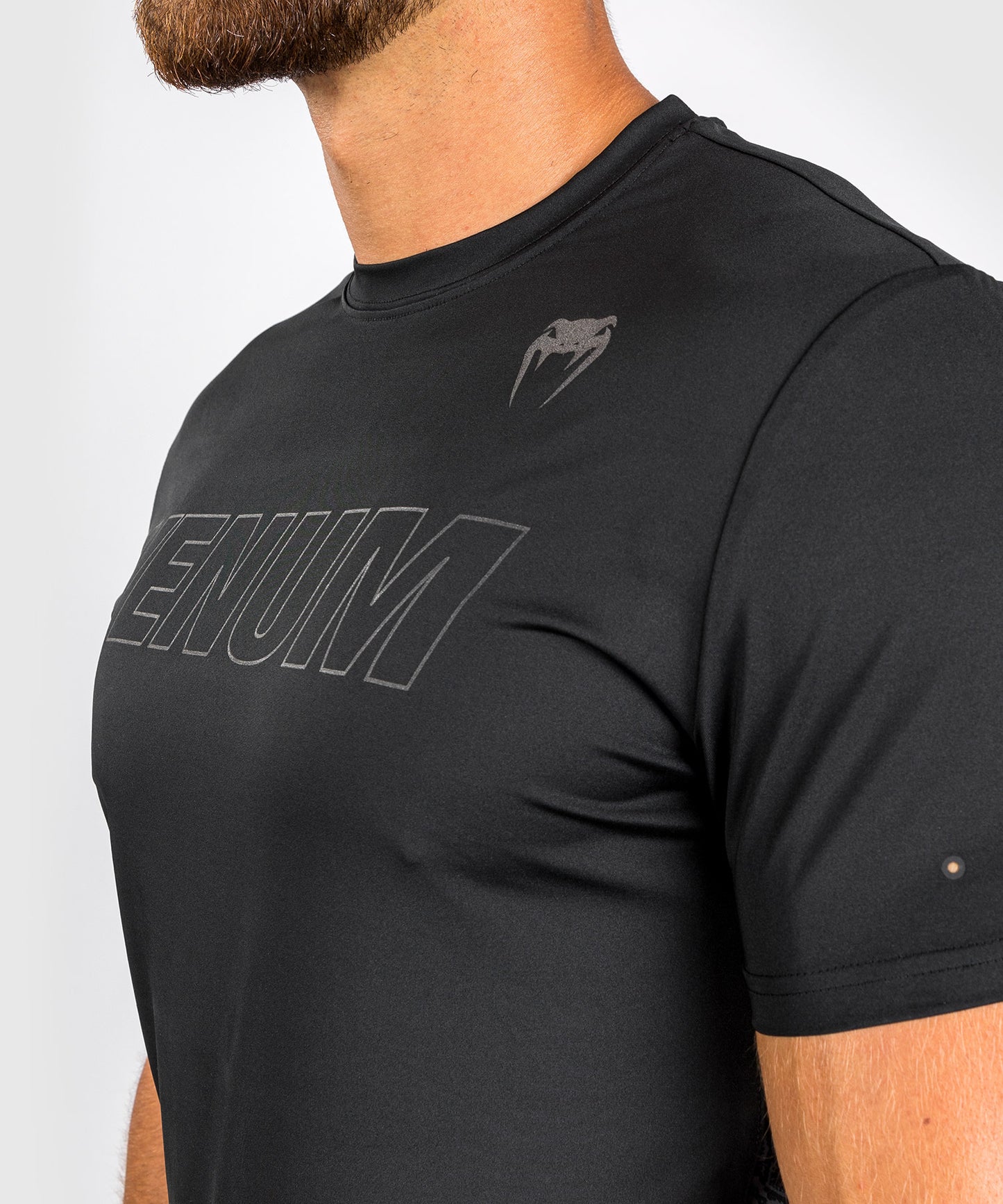 T-shirt Dry Tech Venum Classic Evo - Noir/Noir Réfléchissant - T-shirts
