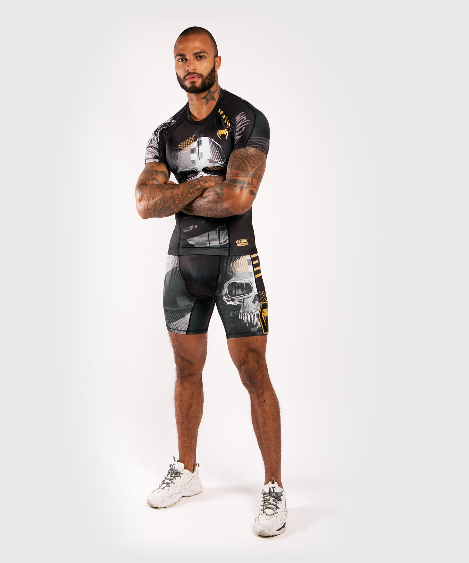 Short de Vale Tudo Venum Skull - Shorts de compression