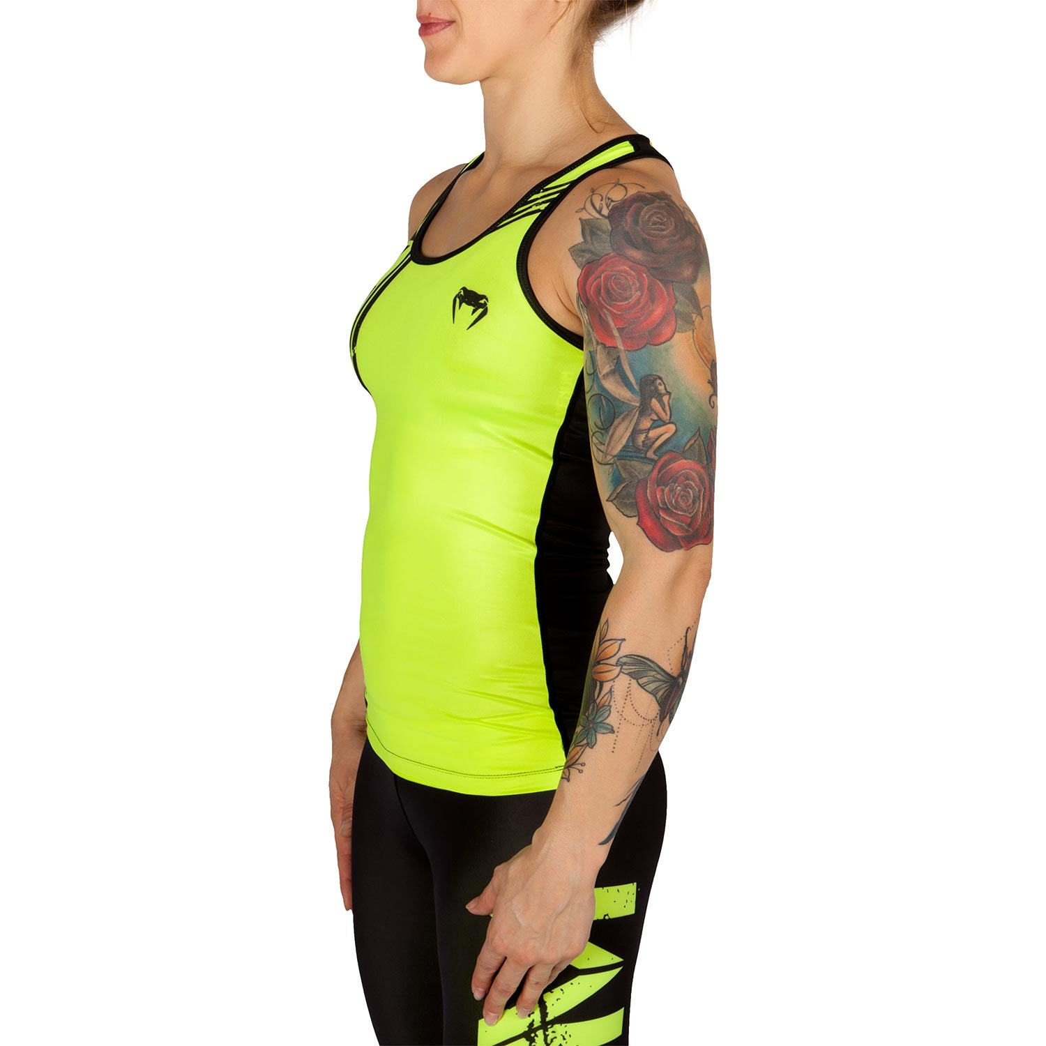 Débardeur Femme Venum Power - Jaune fluo/Noir - Débardeurs