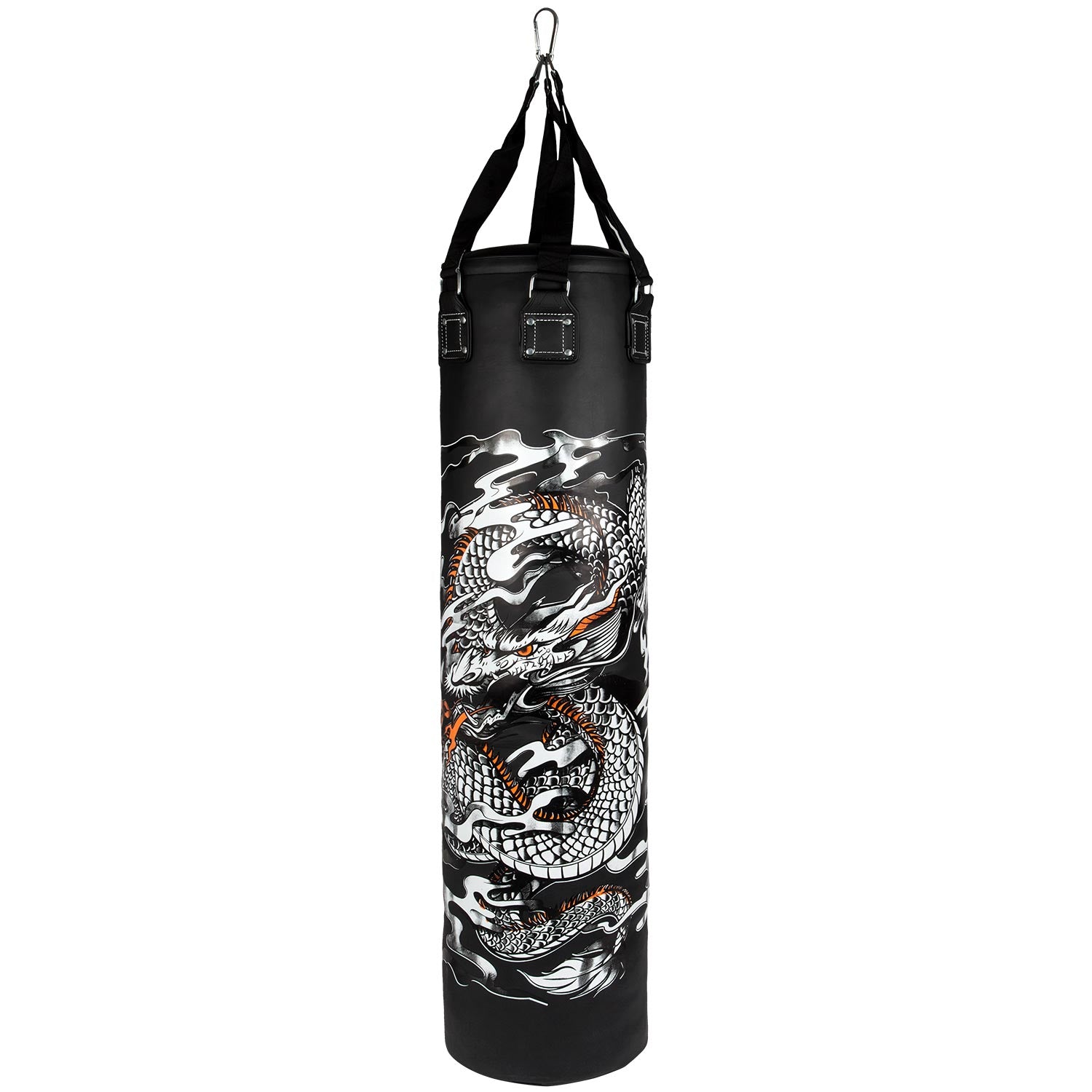 Sac de frappe Venum Dragon's Flight - Noir/Blanc - Plein - 170 cm - Sacs de frappe