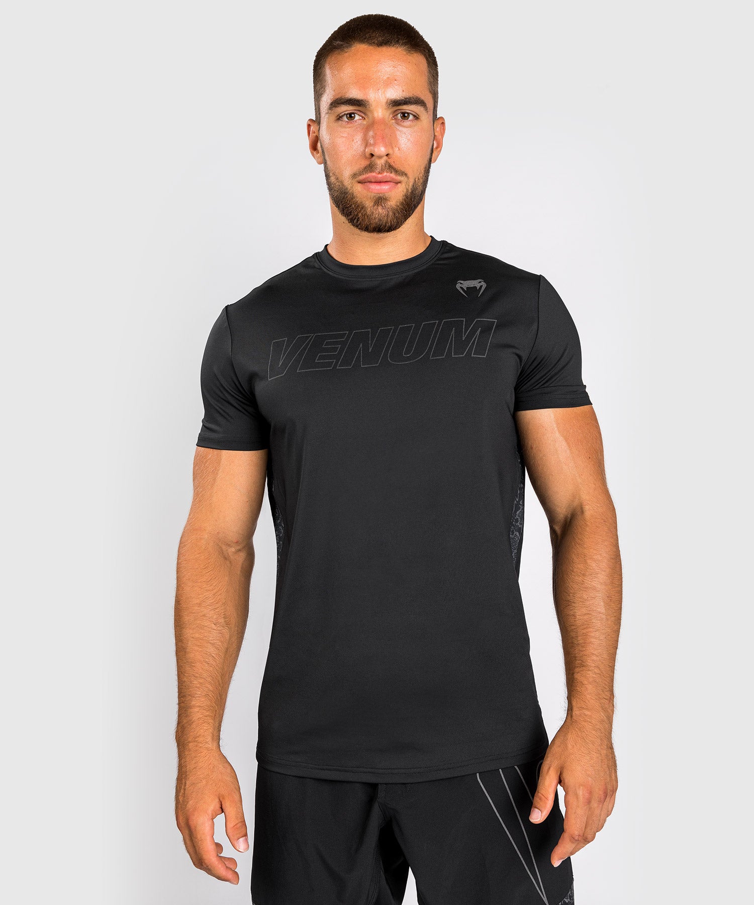 T-shirt Dry Tech Venum Classic Evo - Noir/Noir Réfléchissant - T-shirts