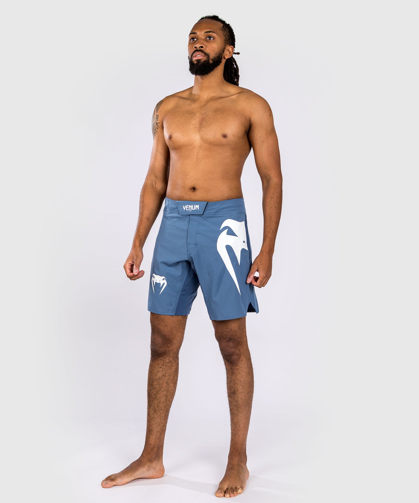 Short de combat Venum Light 5.0 - Bleu/Blanc - product-type_Shorts de MMA
