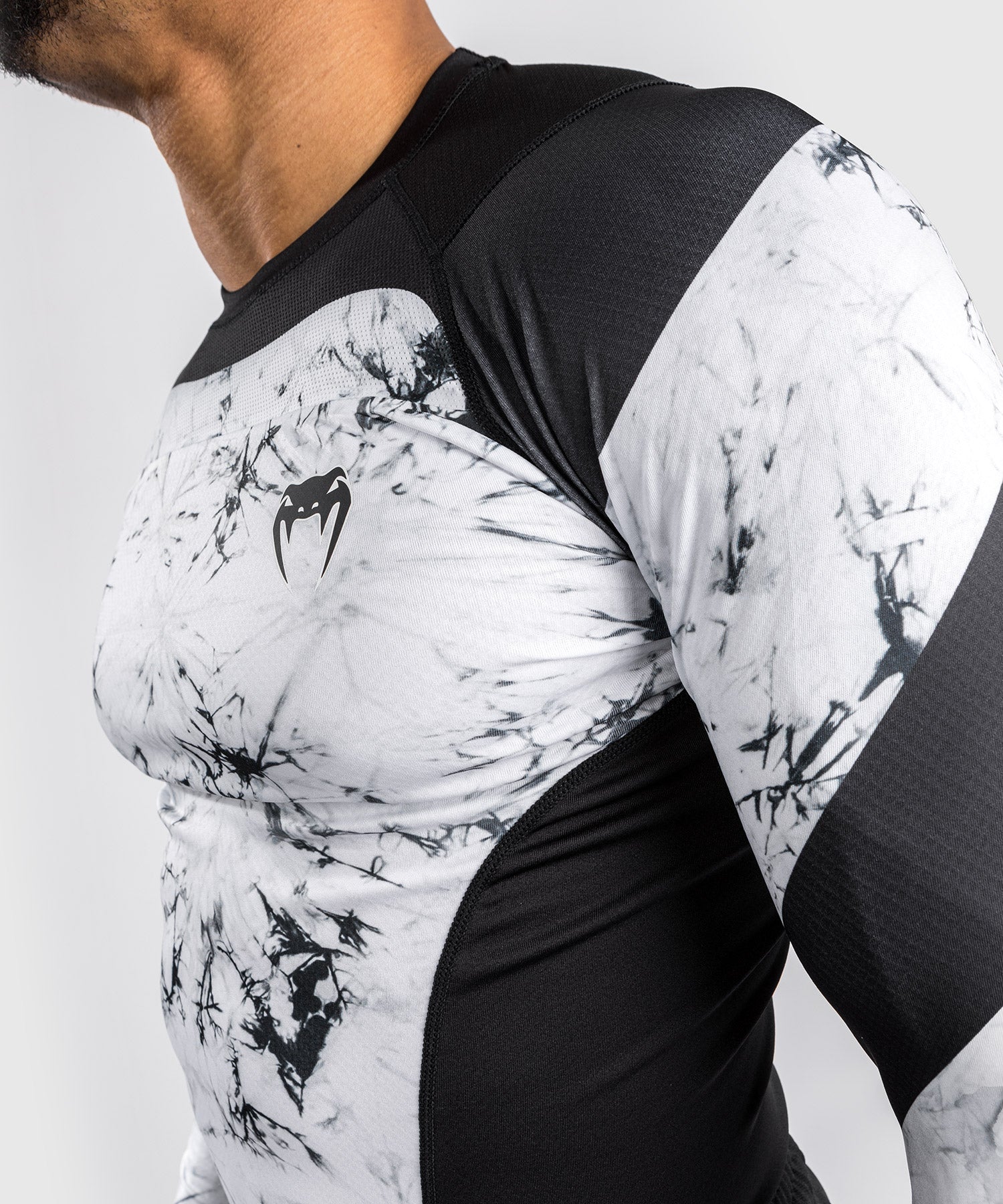 T-shirt de Compression Venum G-Fit Marble - Manches Longues - Marbre - T-shirts de compression