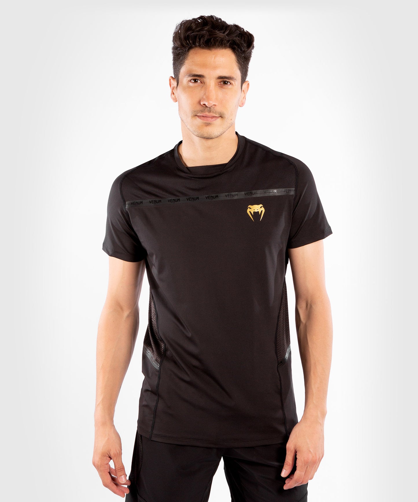 T-shirt Dry-Tech Venum G-Fit - Noir/Or - T-shirts