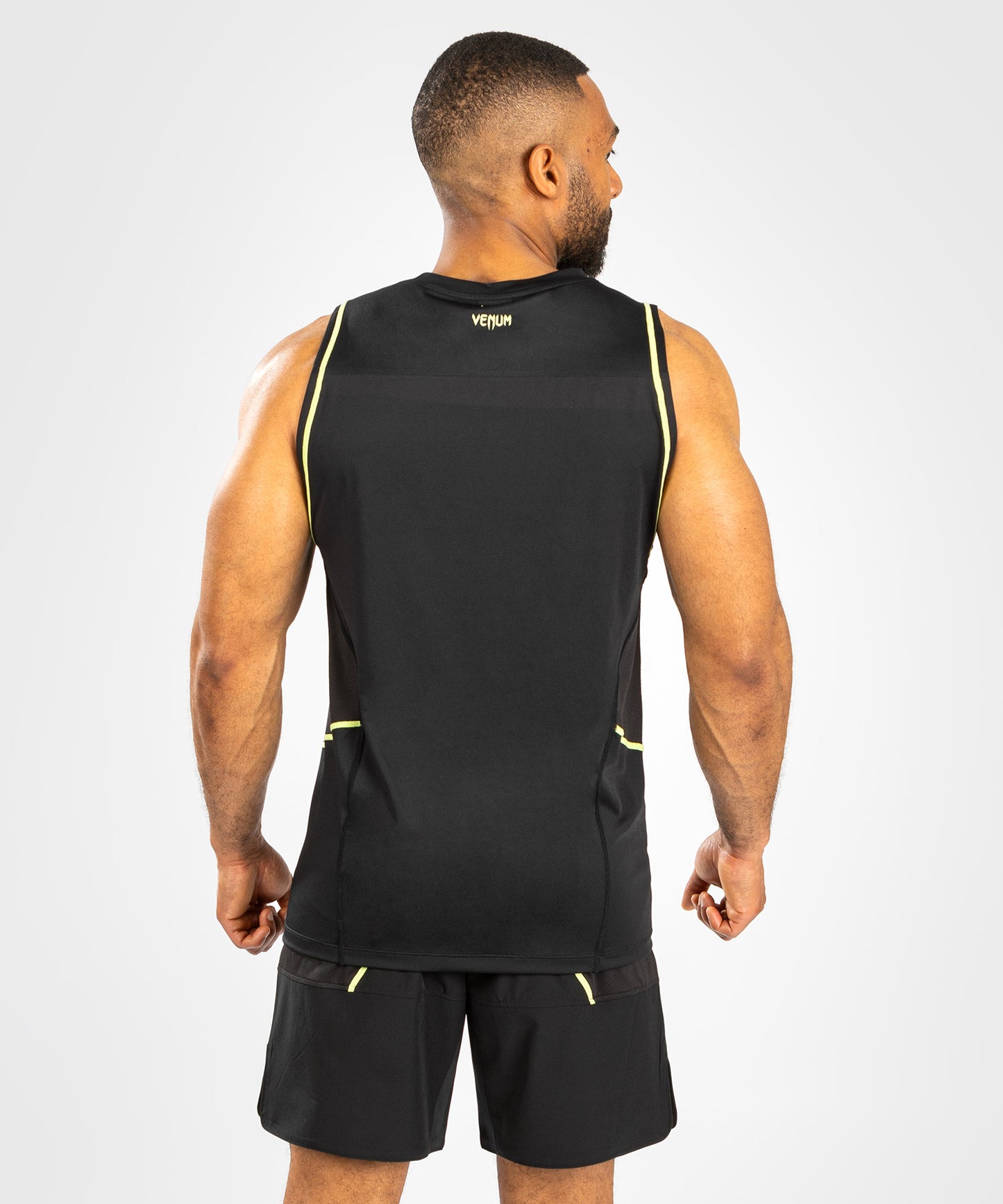 Débardeur Dry-Tech pour hommes Venum Fusion 2.0 - Noir/Jaune - product-type_Débardeurs Dry Tech