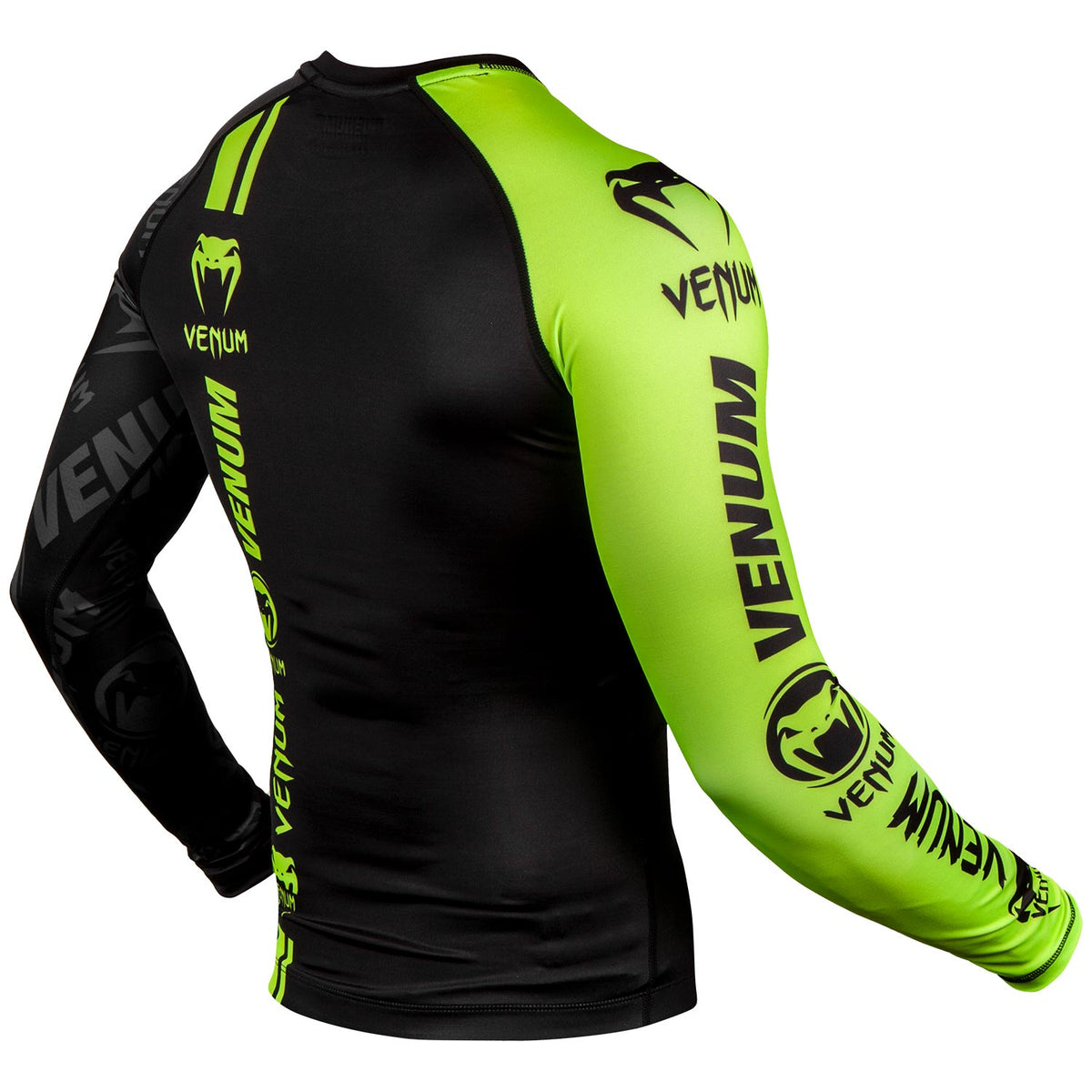 Rashguard à Manches Longues Noir - T-shirt De Compression Unisexe - Pour Sports De Combat, Surf, Fitness - Taille L