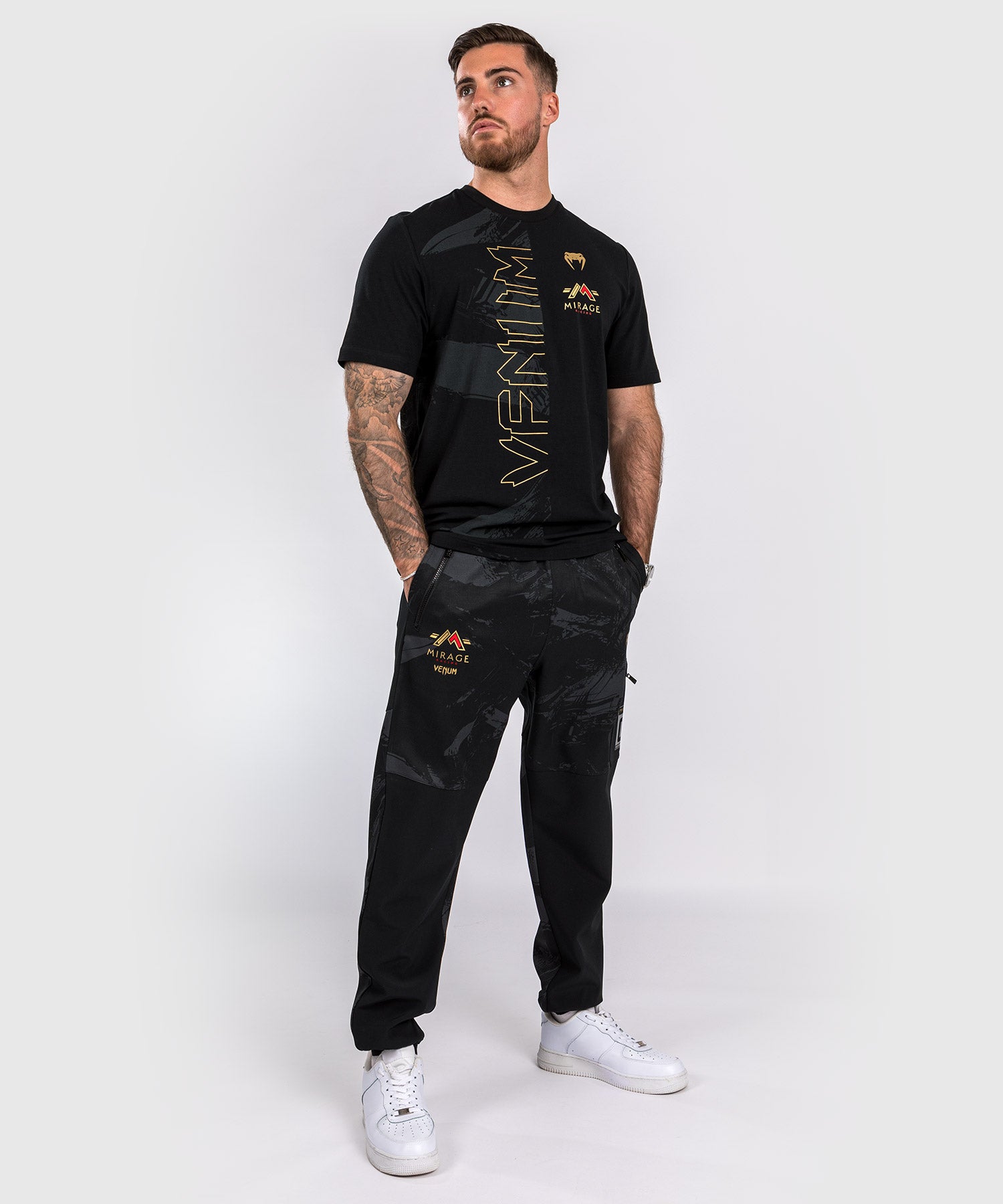 Pantalon de Jogging Venum x Mirage - Noir/Or - product-type_Pantalons de jogging