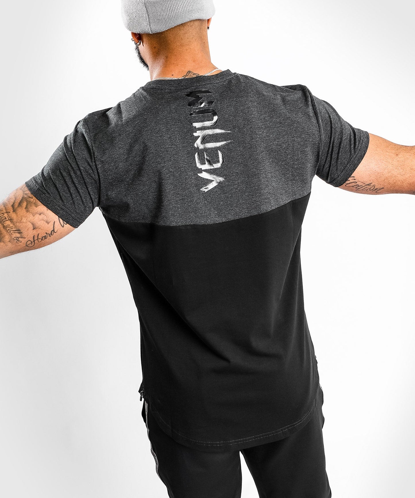 T-shirt Venum Laser - Noir/Gris chiné - T-shirts