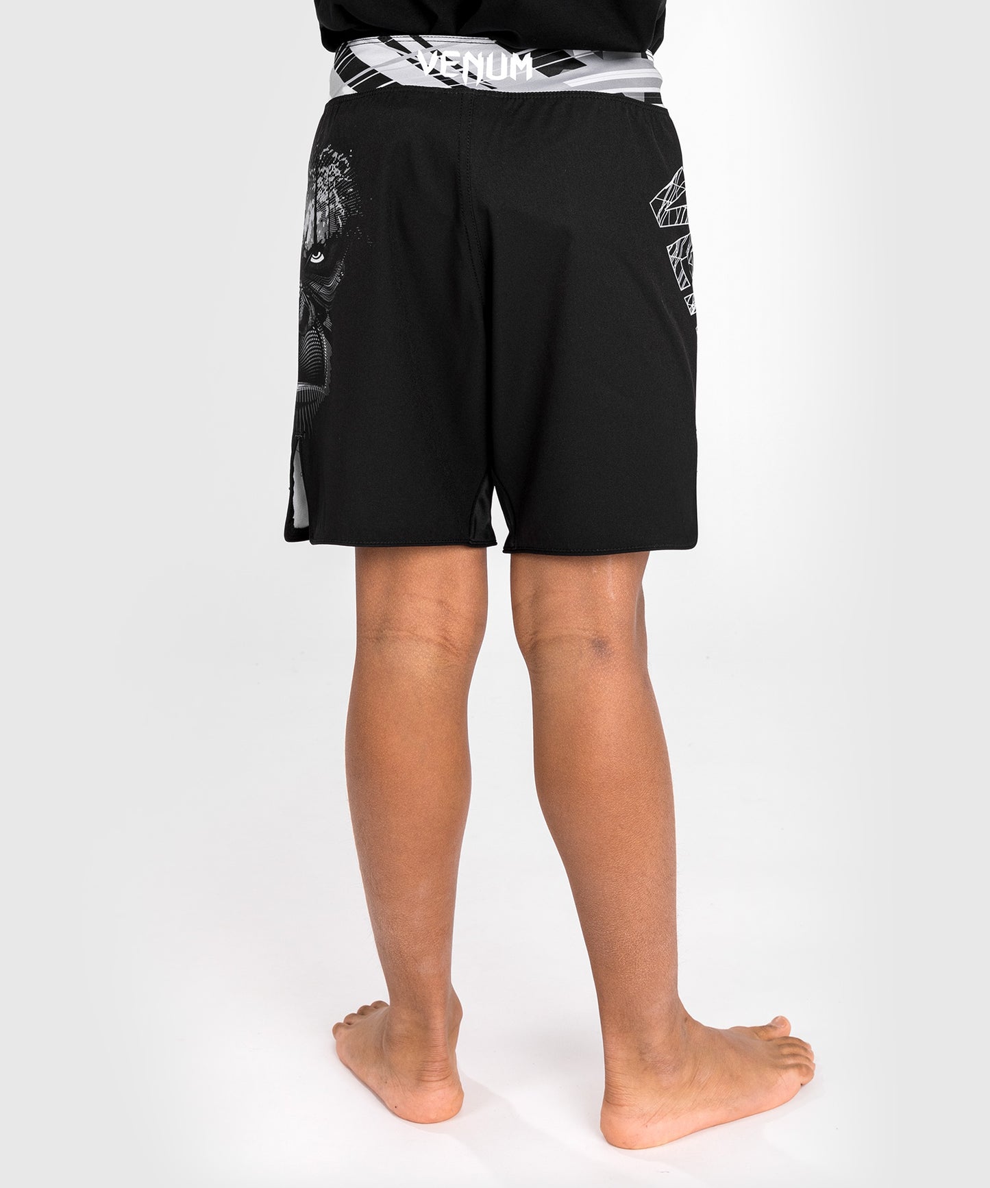 Short de combat Kids Venum Gorilla Jungle - Noir/Blanc - product-type_Shorts de MMA