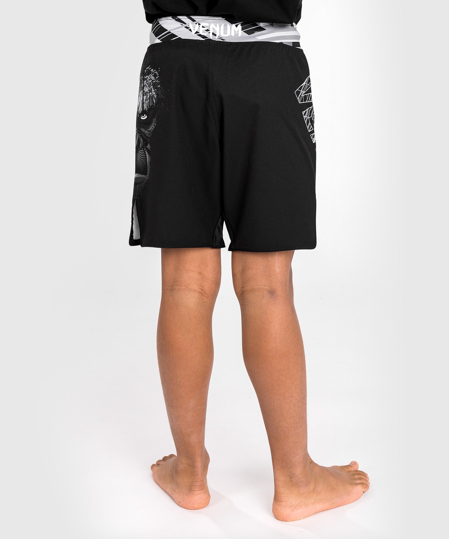 Short de combat Kids Venum Gorilla Jungle - Noir/Blanc - product-type_Shorts de MMA