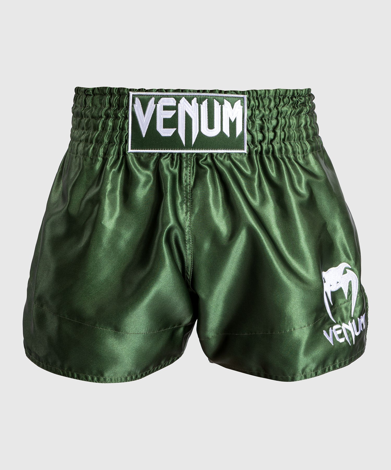 Venum Classic Short Muay Thaï Kaki/Blanc - product-type_Shorts de Muay Thai