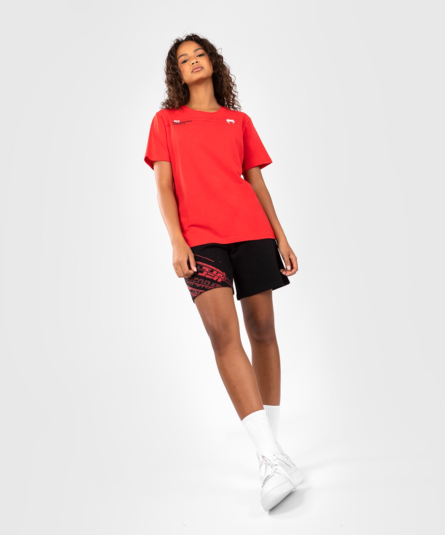 T-Shirt Femme UFC Venum Performance Institute 2.0 - Rouge - product-type_T-Shirts