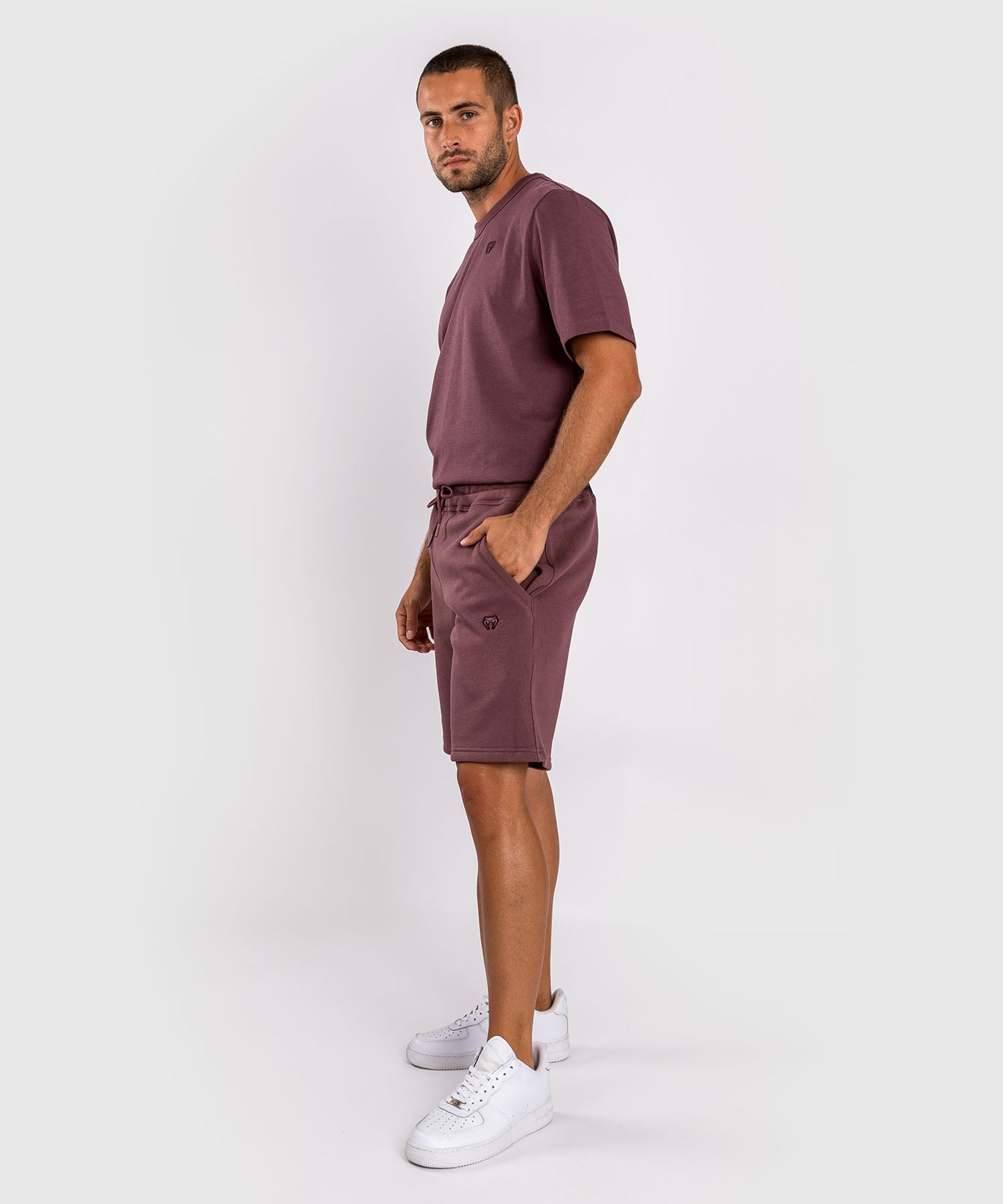 Short en coton Venum Silent Power - Marron - Shorts