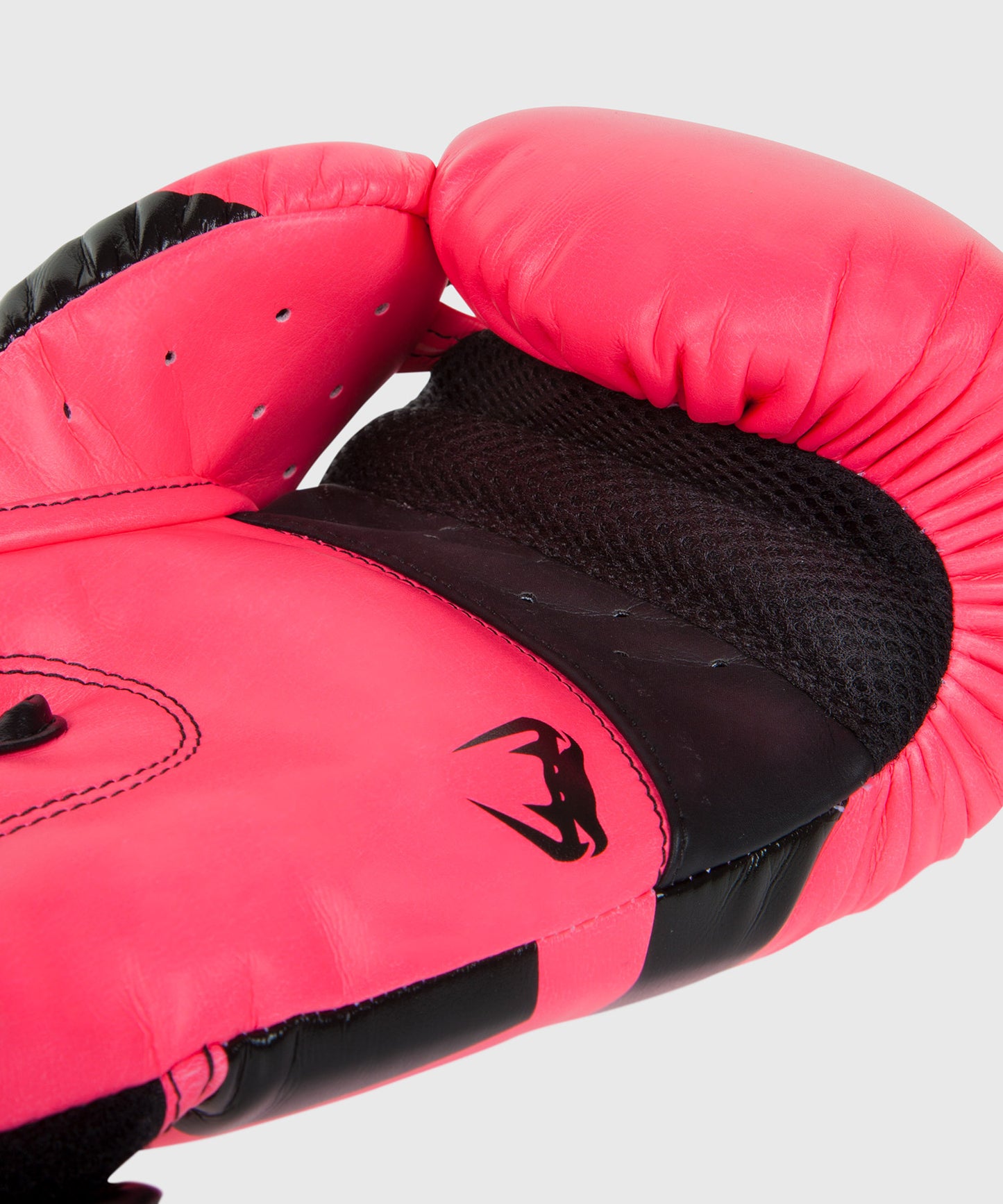 Gants de boxe Venum Elite - Noir et rose- Kuma Sport