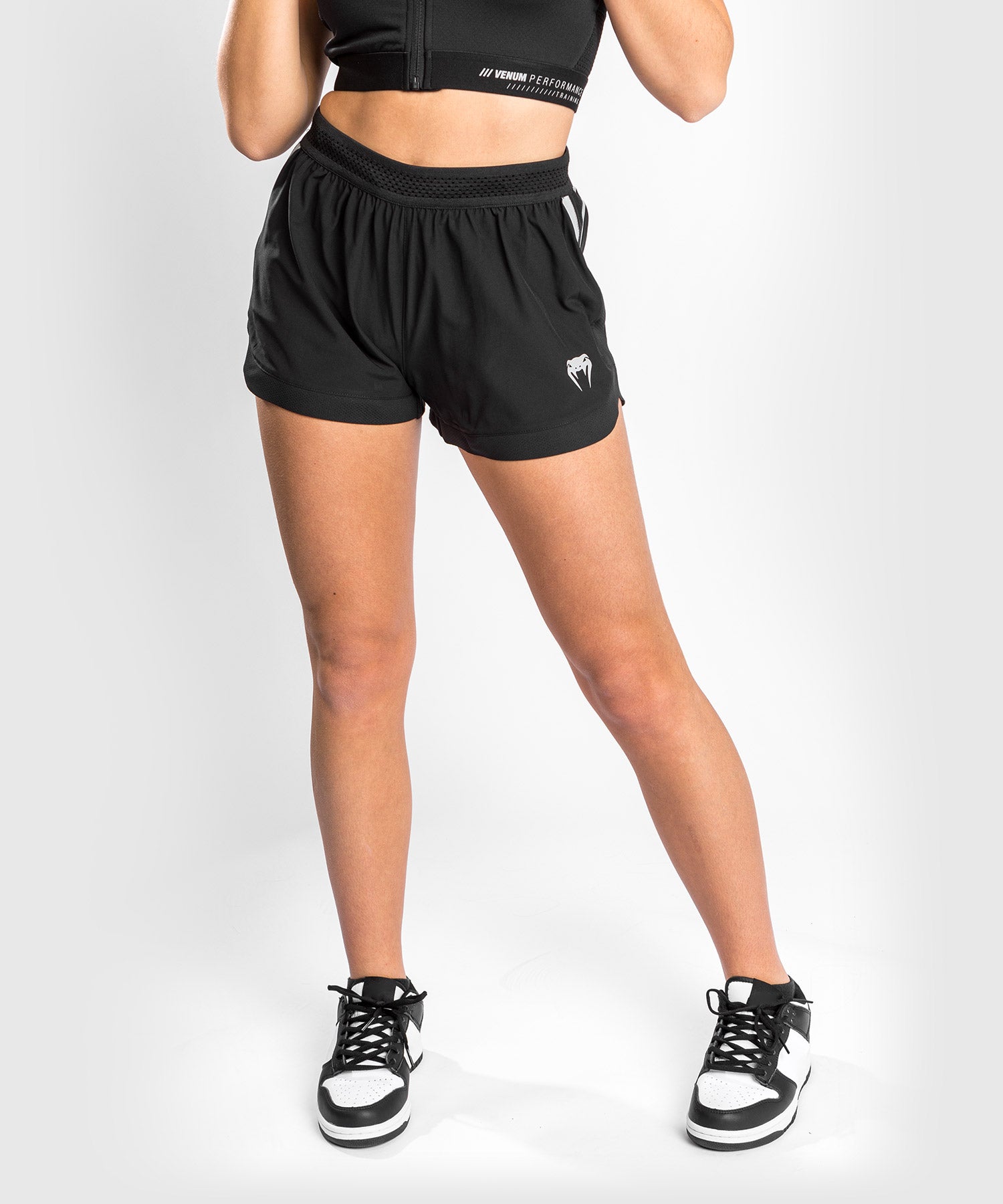 Short de Fitness Femme Venum Tempest 2.0 - Noir/Gris - Shorts de fitness
