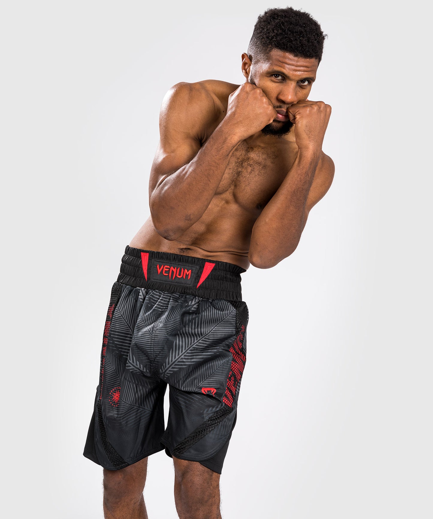 Short de Boxe Venum Phantom - Noir/Rouge - product-type_Shorts de boxe