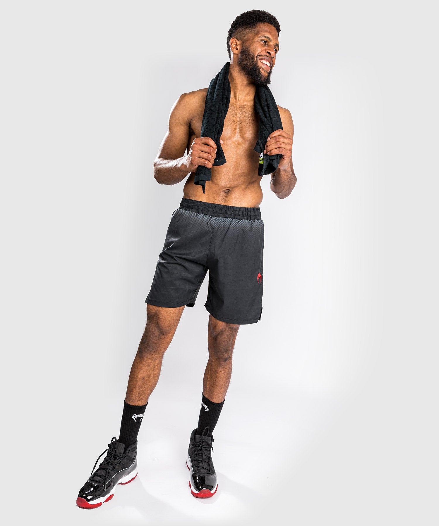 Short De Sport Venum Okinawa 3.0 - Noir/Rouge - product-type_Shorts de training