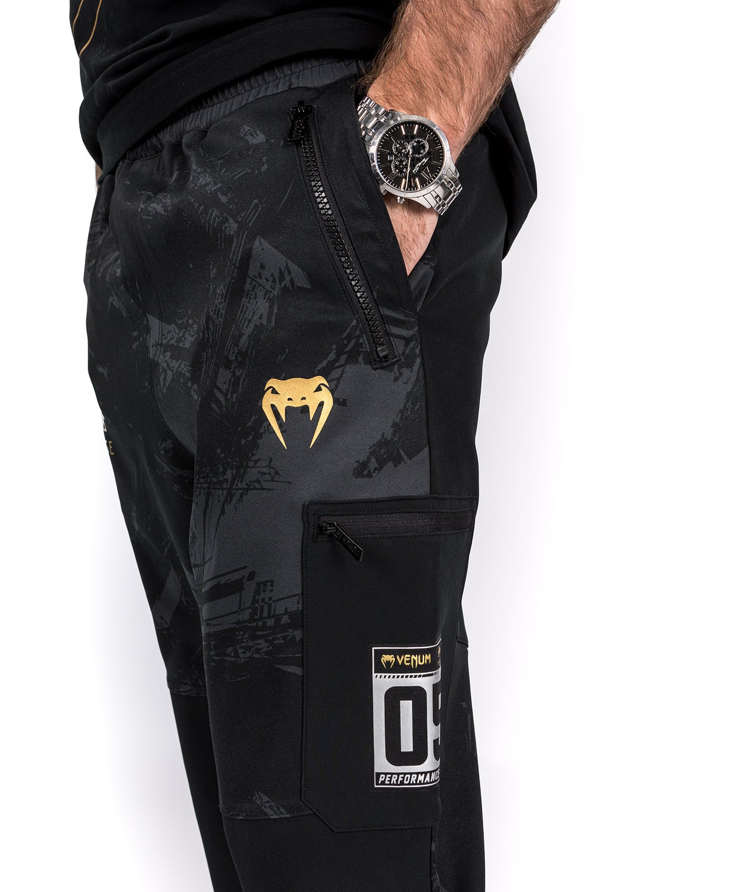 Pantalon de Jogging Venum x Mirage - Noir/Or - product-type_Pantalons de jogging