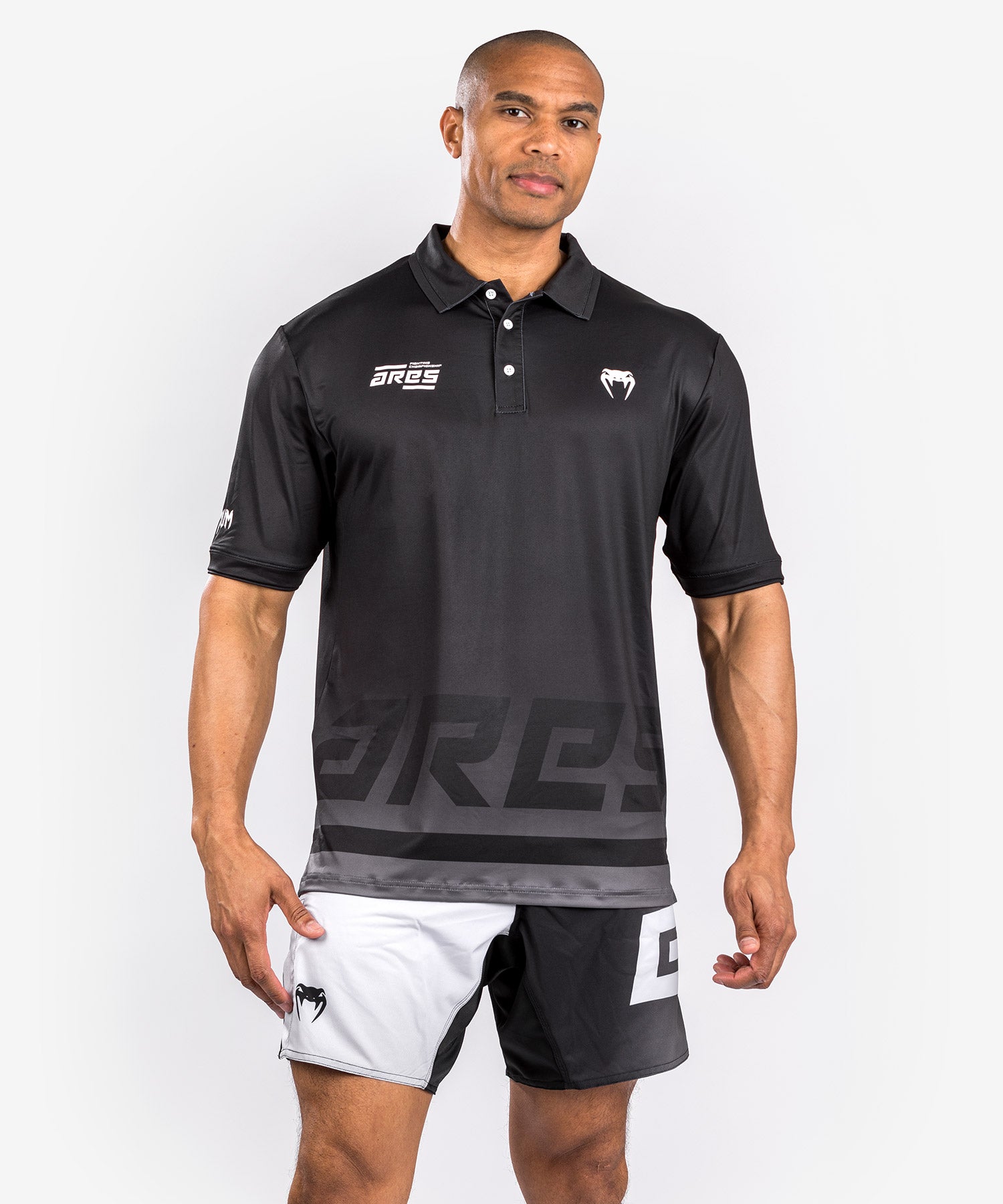 Dry Tech Polo Shirt Venum x Ares - Noir - product-type_T-Shirts Dry Tech