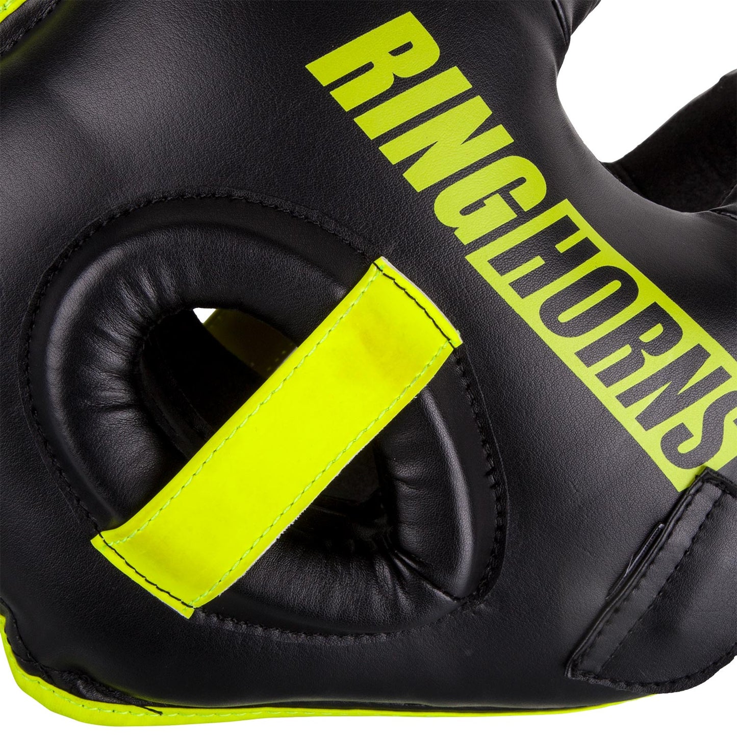 Casque de boxe Ringhorns Nitro - Noir/Jaune Fluo - Casques