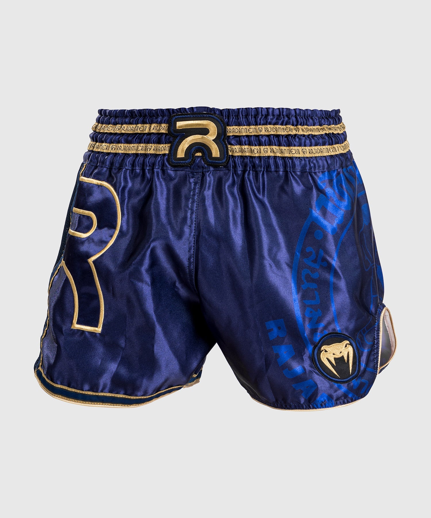 Short de Muay thaï Venum RAJADAMNERN - Bleu - Shorts de boxe thaï