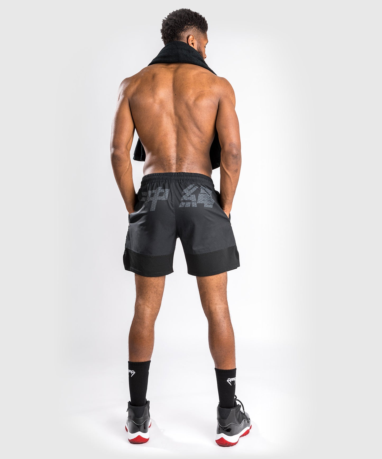 Short De Sport Venum Okinawa 3.0 - Noir/Rouge - product-type_Shorts de training