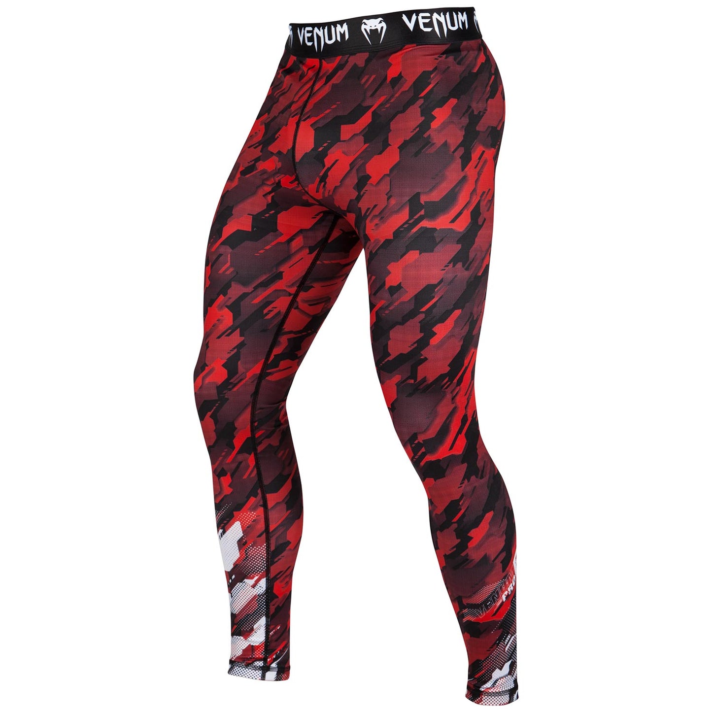 Pantalon de Compression Venum Tecmo - Rouge - Pantalons de compression